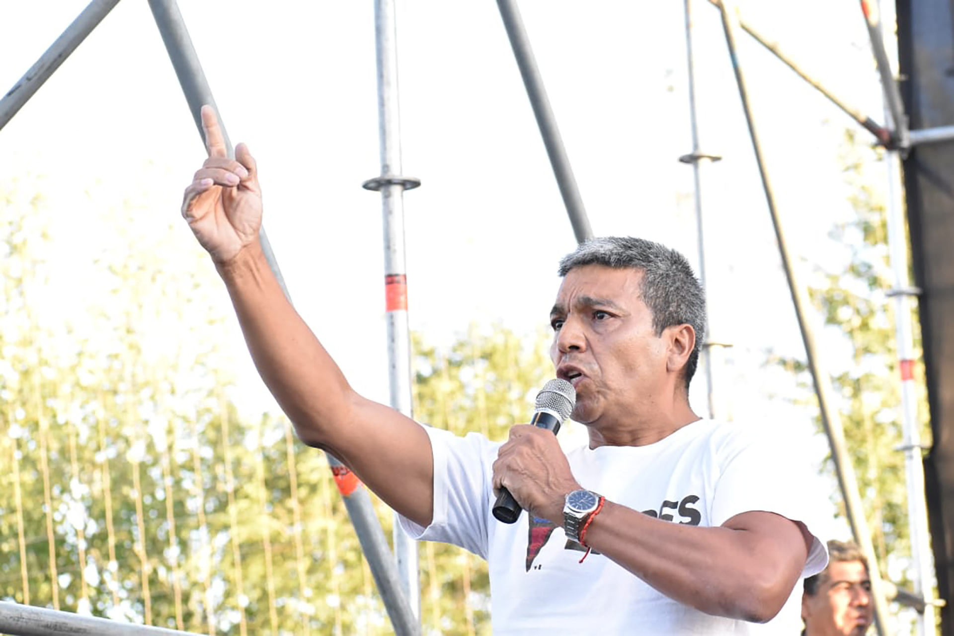 Jesús Escobar, candidato presidencial de Libres del Sur