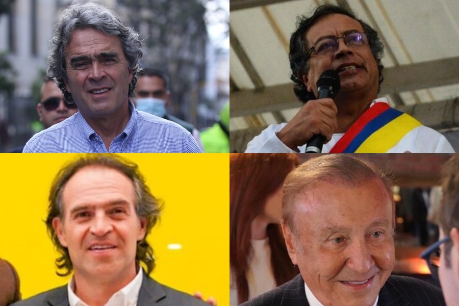 Cuál es aspirante presidencial colombiano más querido en Instagram