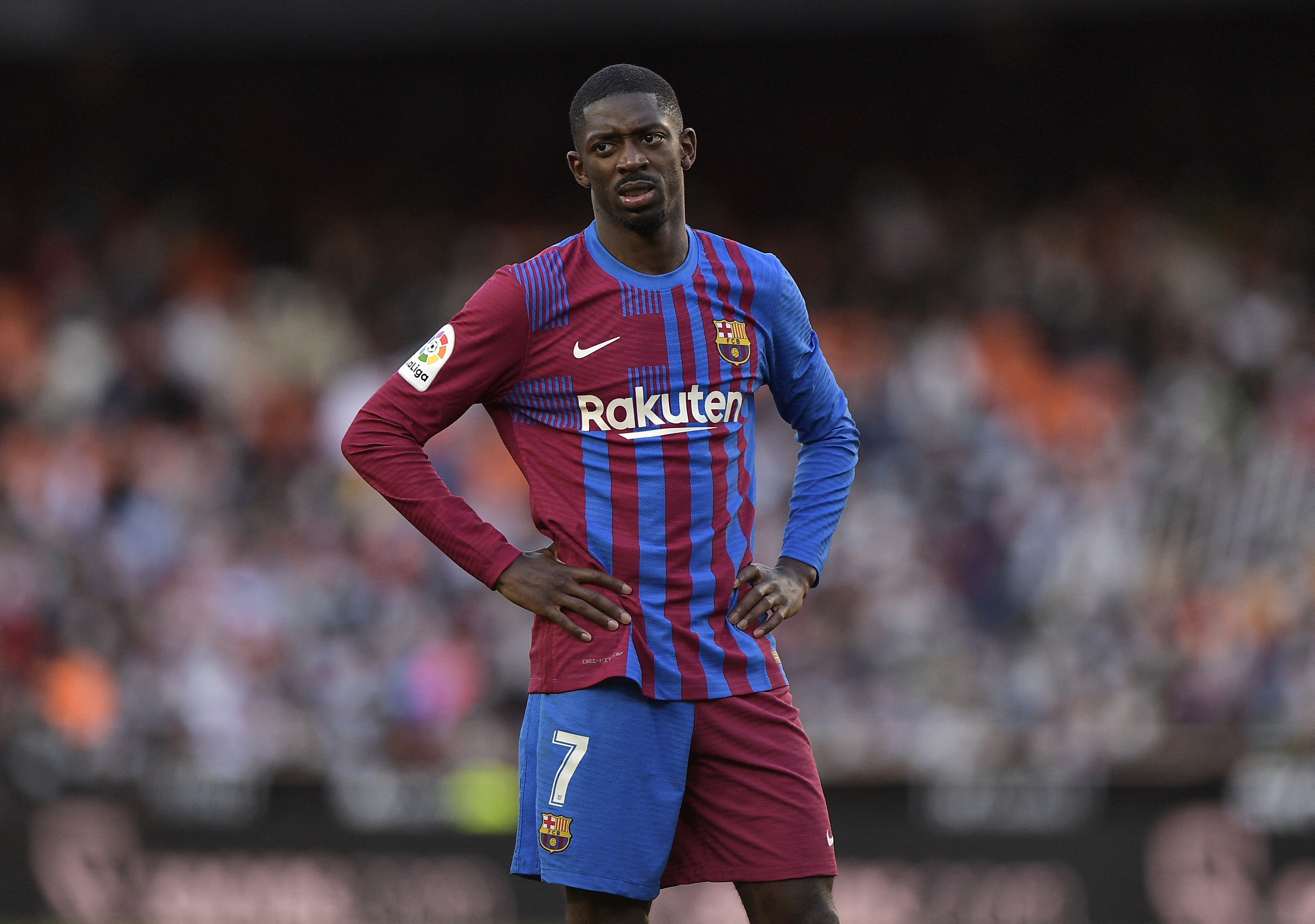 Dembelé y el Barcelona mantienen conversaciones en el tramo final del contrato del francés (Reuters)