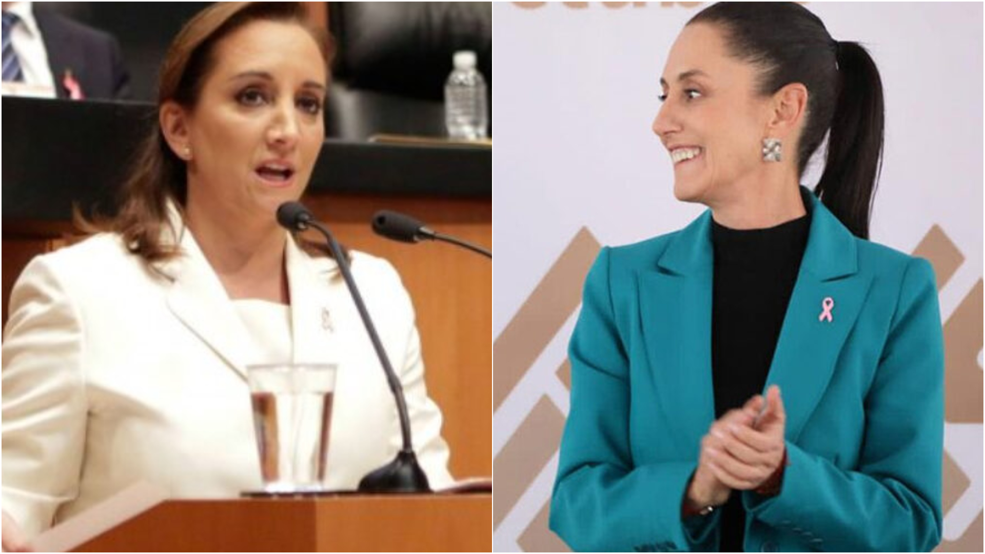 Claudia Ruiz Massieu vs. Claudia Sheinbaum (Senado/Gob CDMX)
