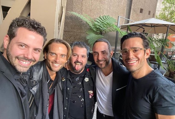 Danny, Elías, Rodrigo, Héctor y Poncho se reunirán con Alex (IG: grupomercurio)