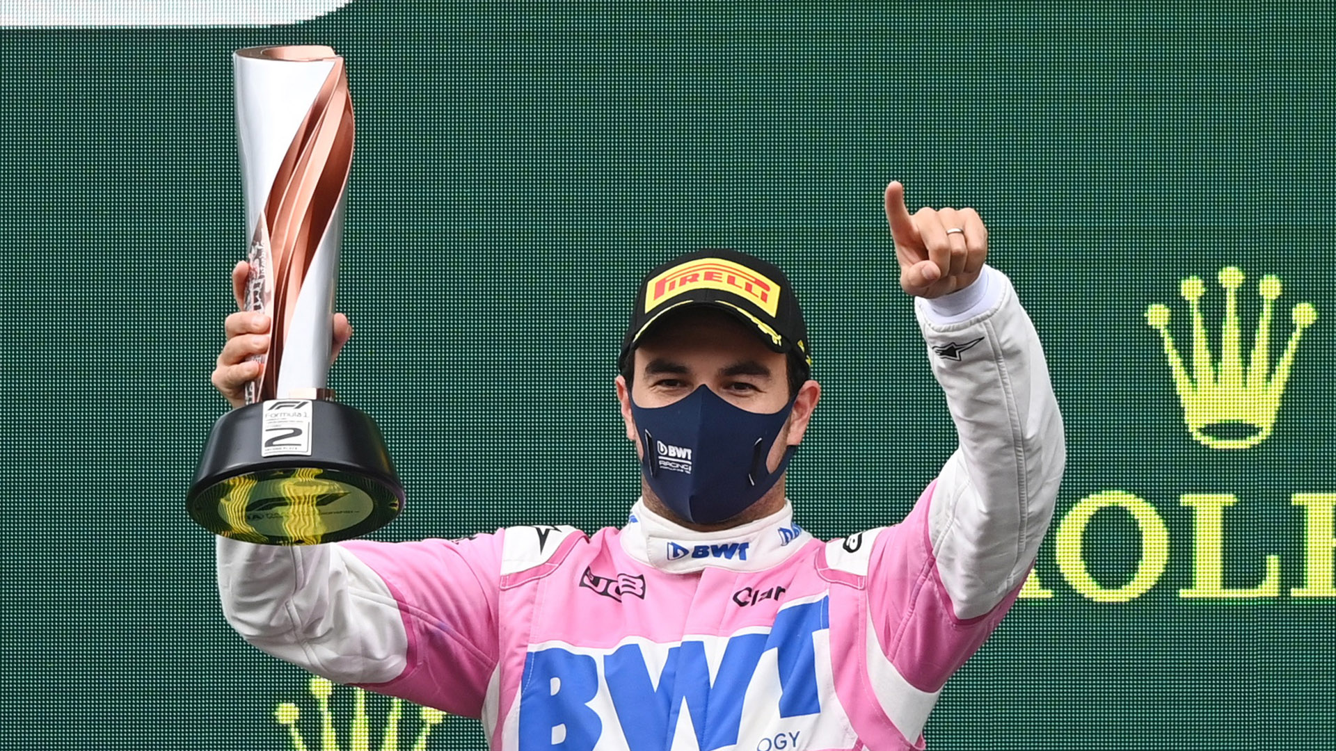 Tras su segundo puesto en el Gran Premio de Turquía, el piloto mexicano aseguró que ha logrado una carrera llena de éxitos (Foto: Ozan Kose/ Reuters)