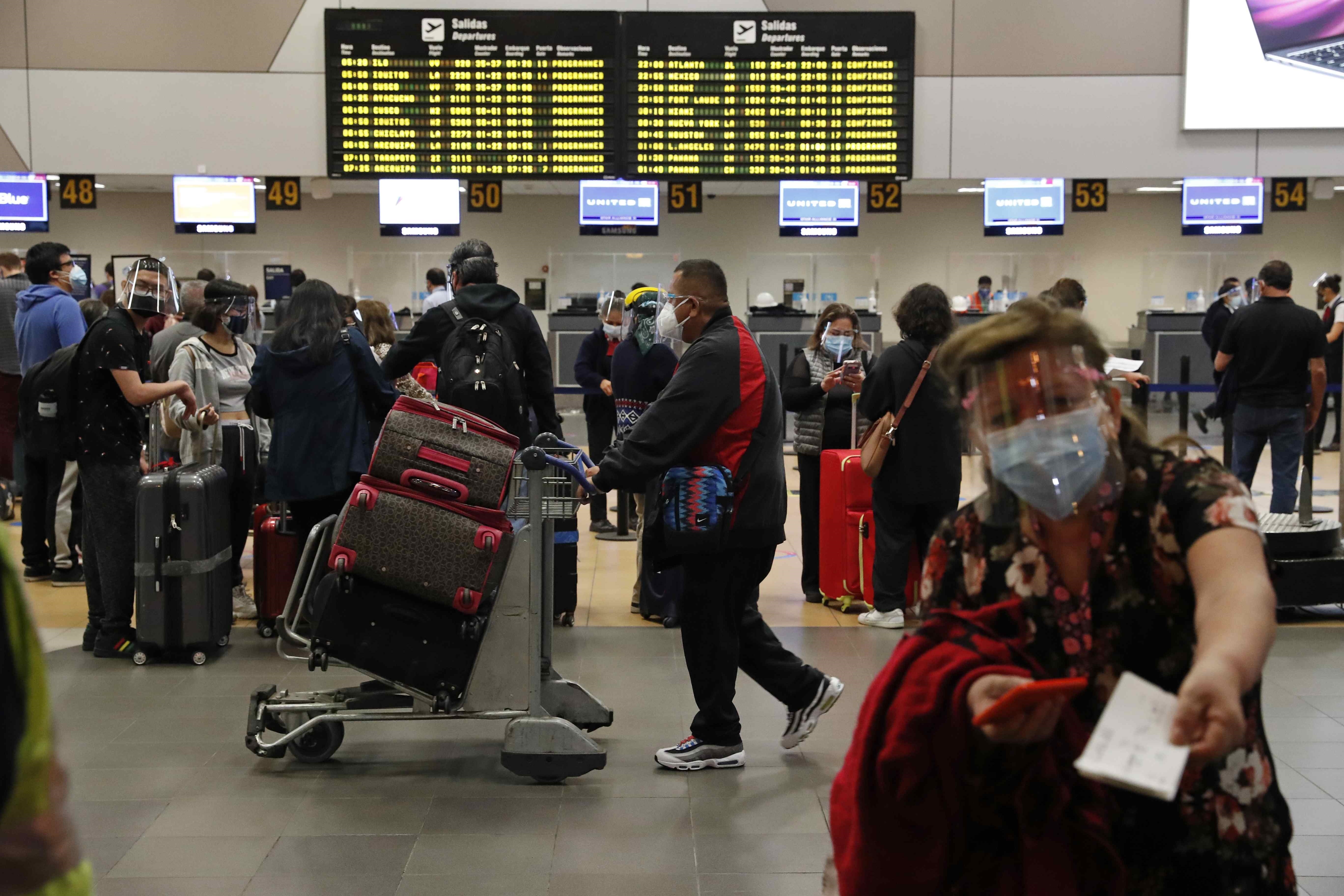 Aeropuerto Internacional Jorge Chávez.
