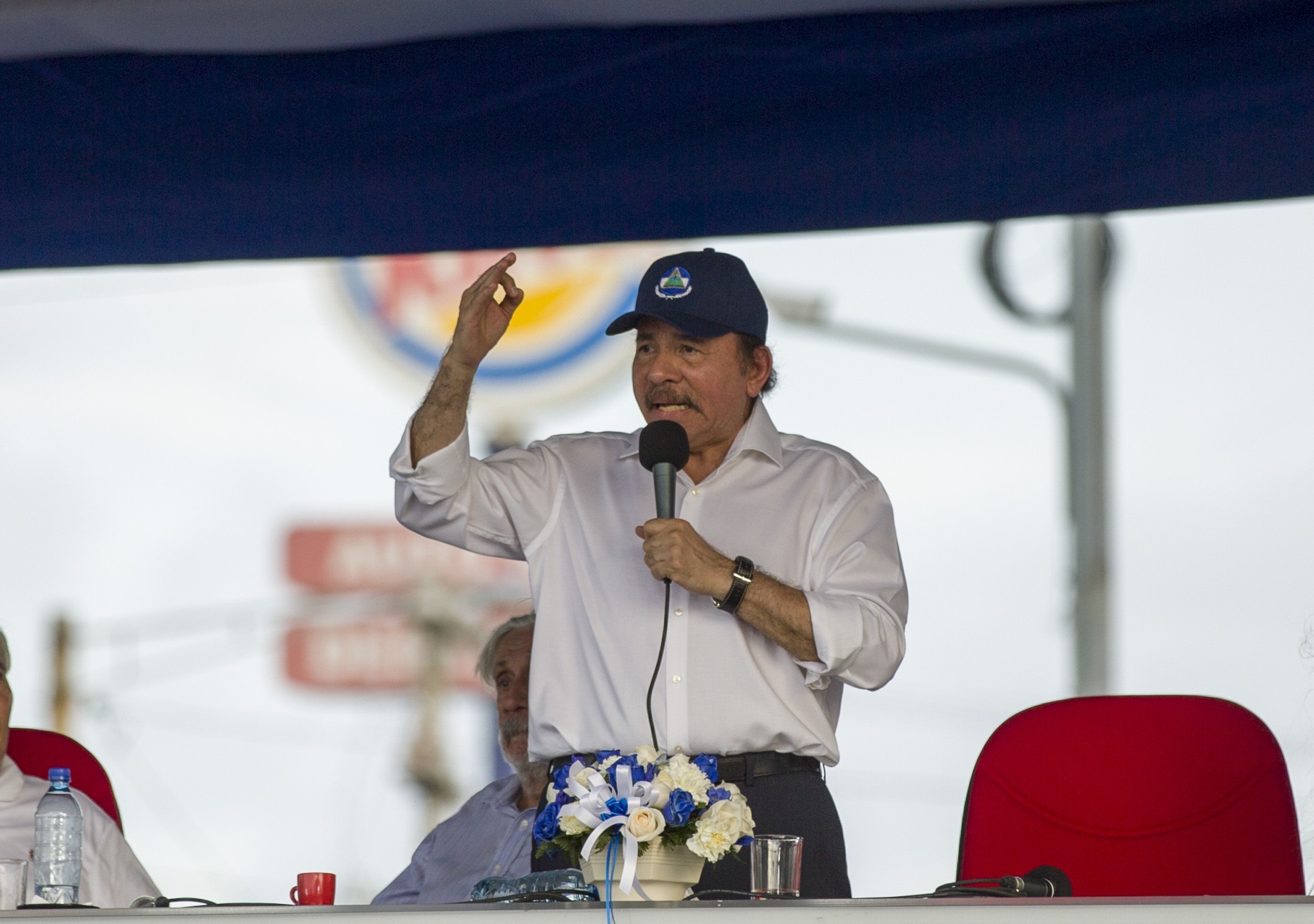 En la imagen, el dictador de Nicaragua, Daniel Ortega, en una foto de archivo (EFE)