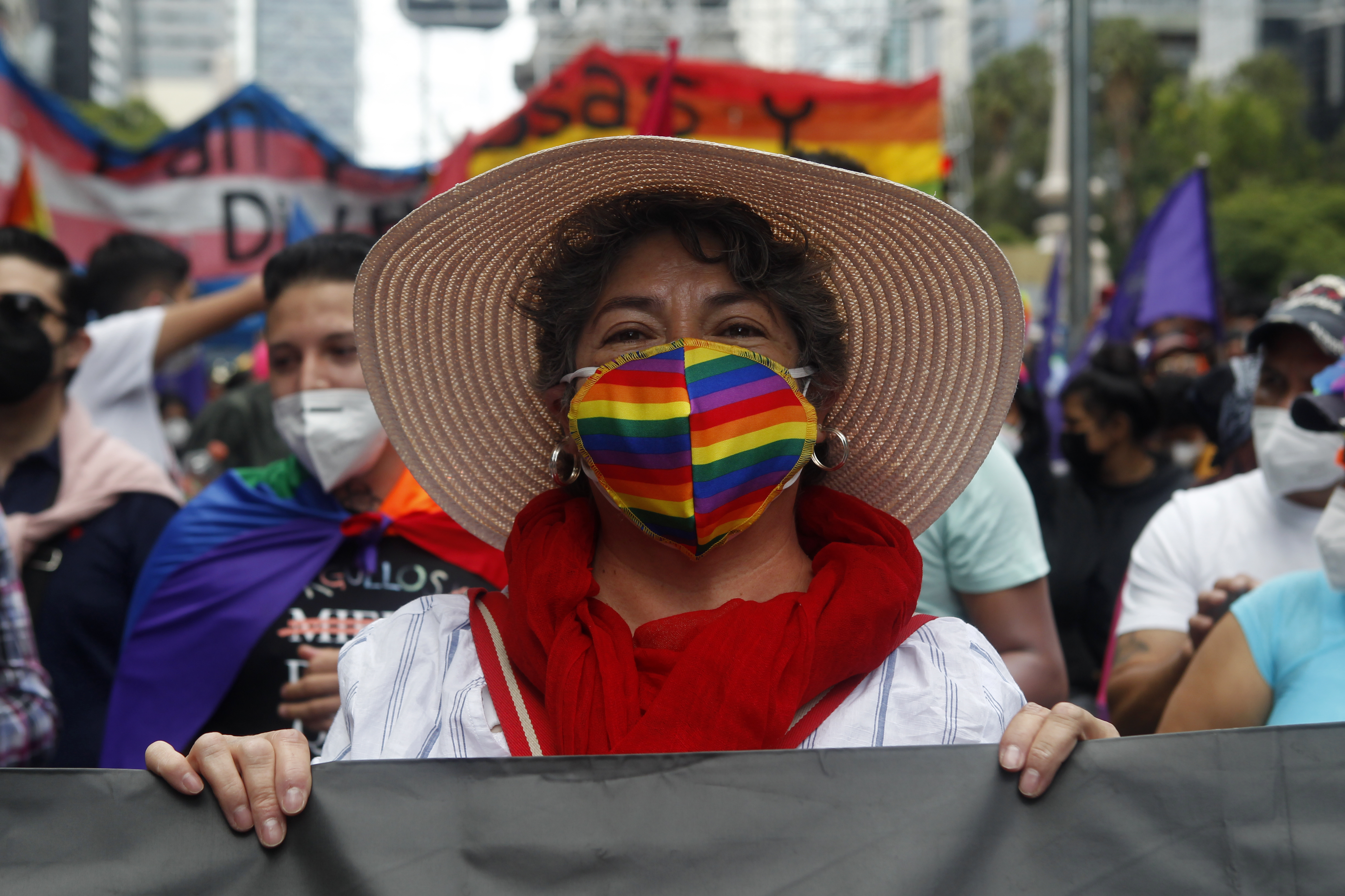 El propósito de la marcha es promover la diversidad libre de odio (Foto: Karina Herández / Infobae)