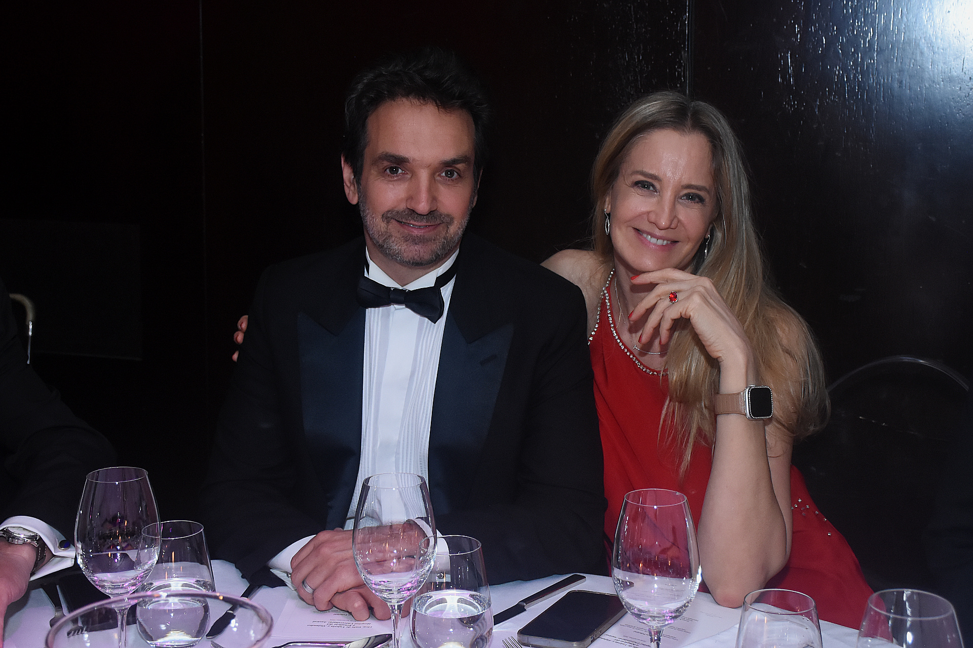 El empresario Sebastián Bagó y su mujer, Roxana Zarecki 