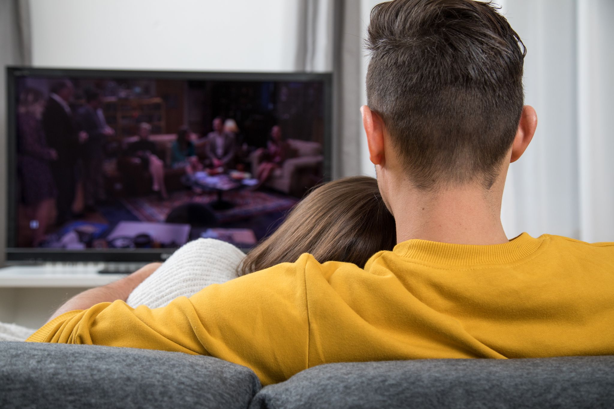Los estadounidenses vieron más contenido a través de plataformas de streaming que por televisión por cable en julio (Christin Klose/DPA)