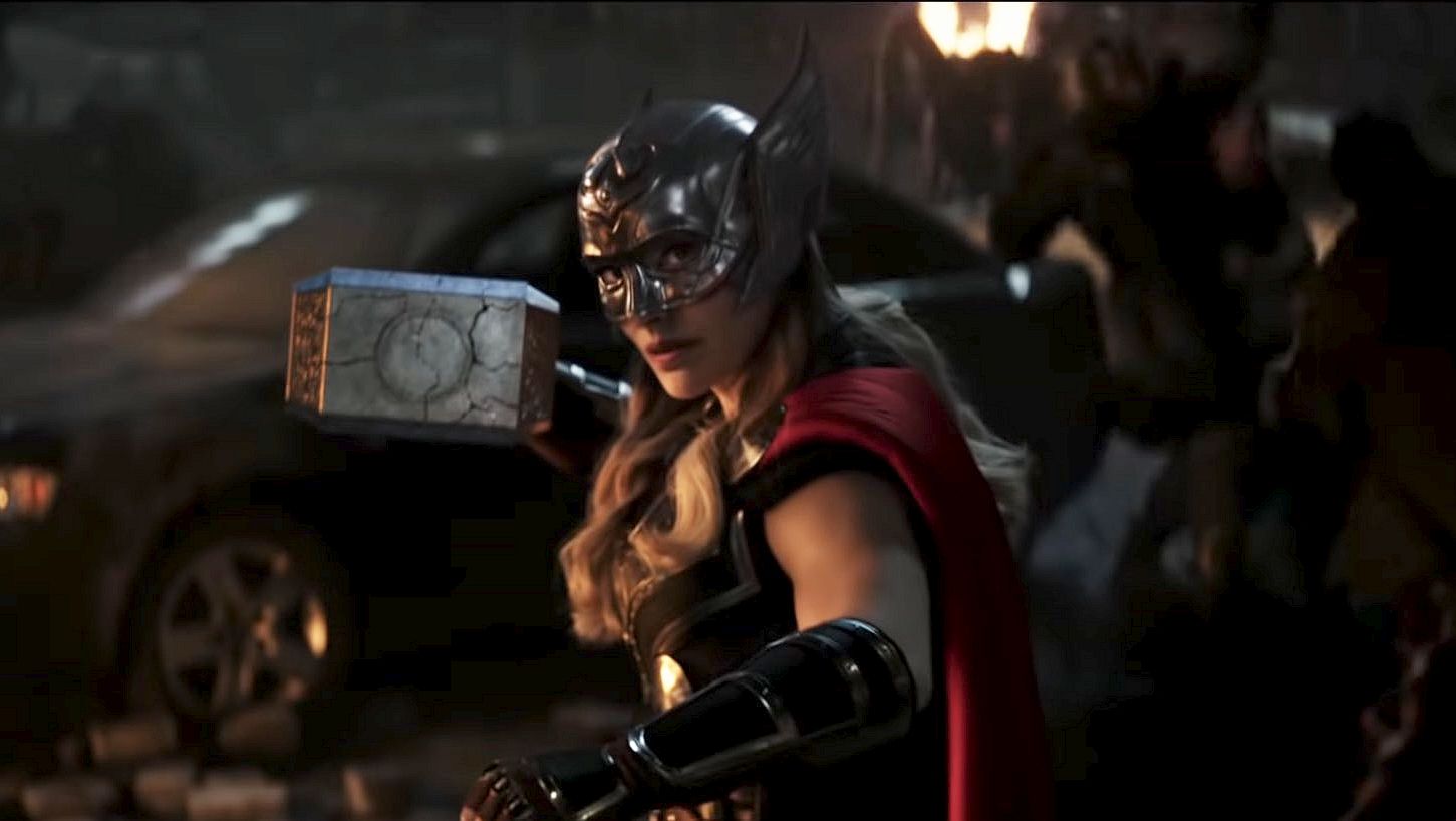 Natalie Portman as Mighty Thor.  (Marvel Studios)