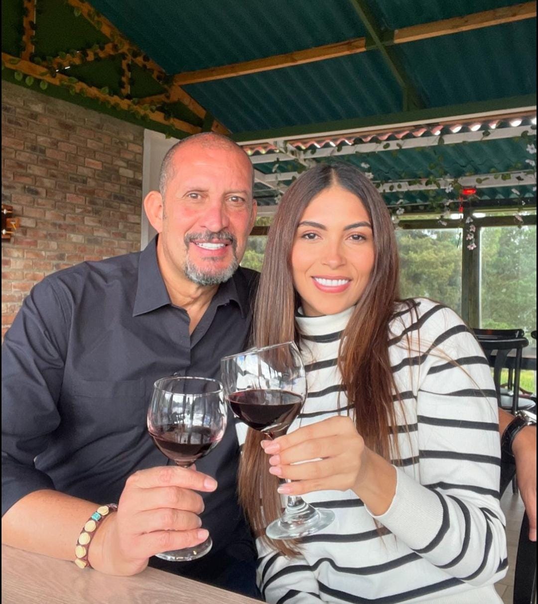 'El Flaco' Solórzano Y Lorena Altamirano (Imagen tomada de IG)