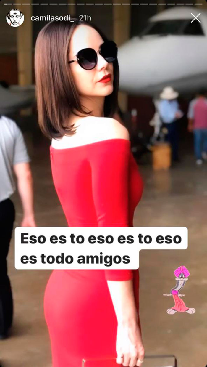 La actriz grabó sus escenas en México y en España (Foto: Instagram @CamilaSodi_)