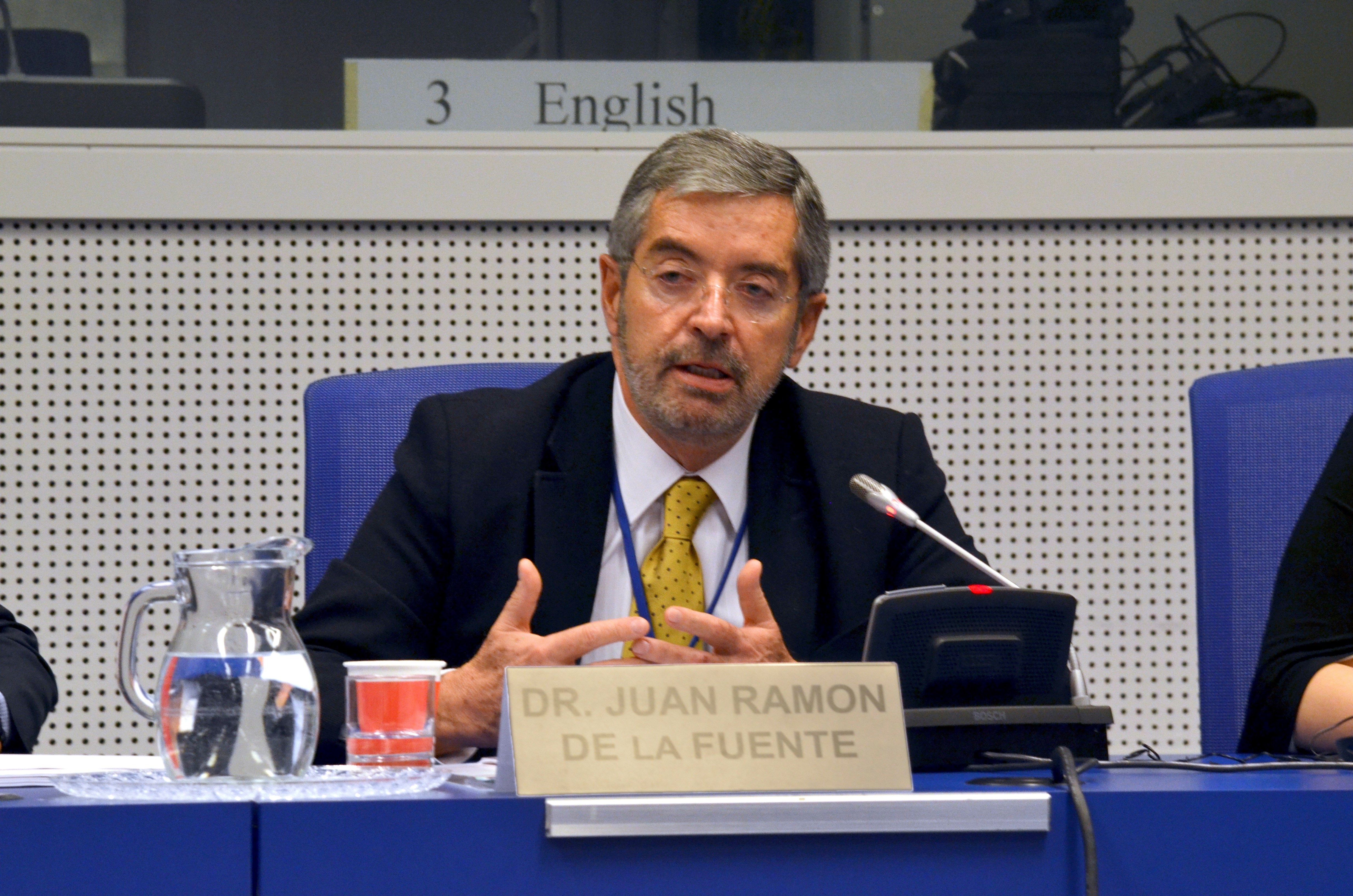 El embajador mexicano ante la ONU, Juan Ramón de la Fuente. EFE/Luis Lidón/Archivo
