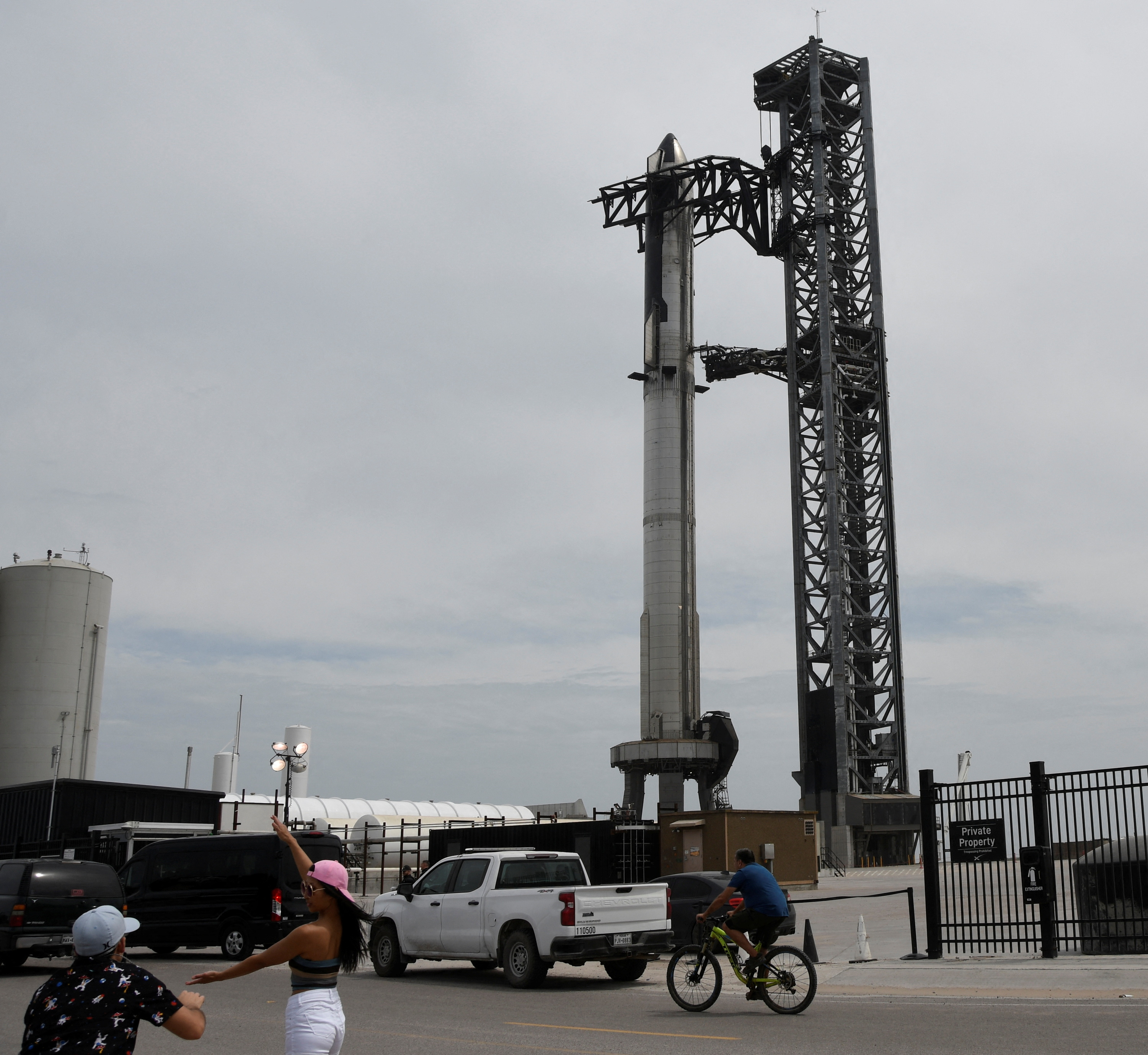 El cohete Starship de SpaceX (Reuters)