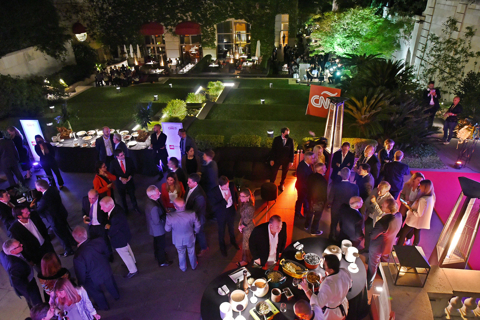 La presentación se llevó a cabo en los jardines del Palacio Duhau-Park Hyatt Buenos Aires 