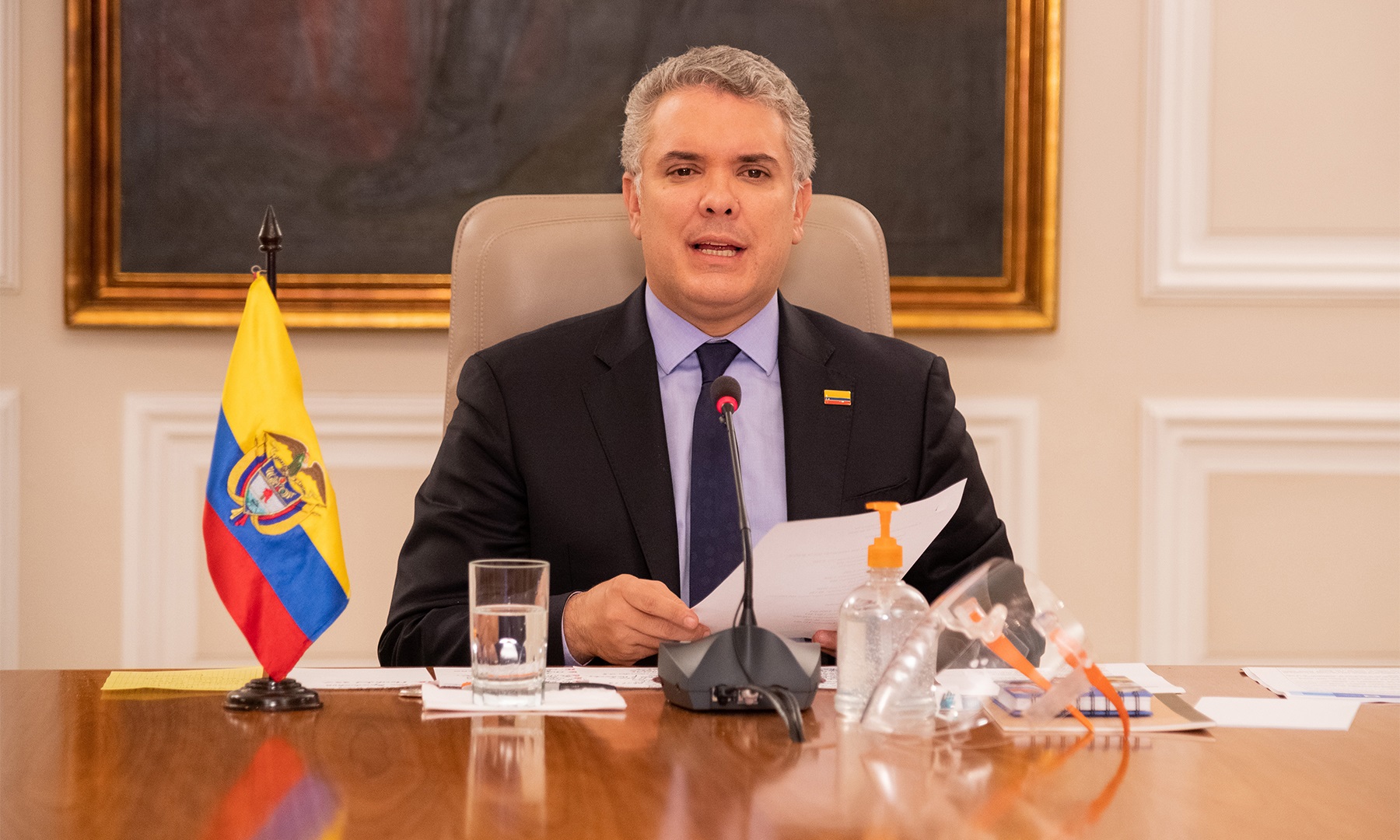 El presidente de Colombia, Iván Duque (Europa Press)