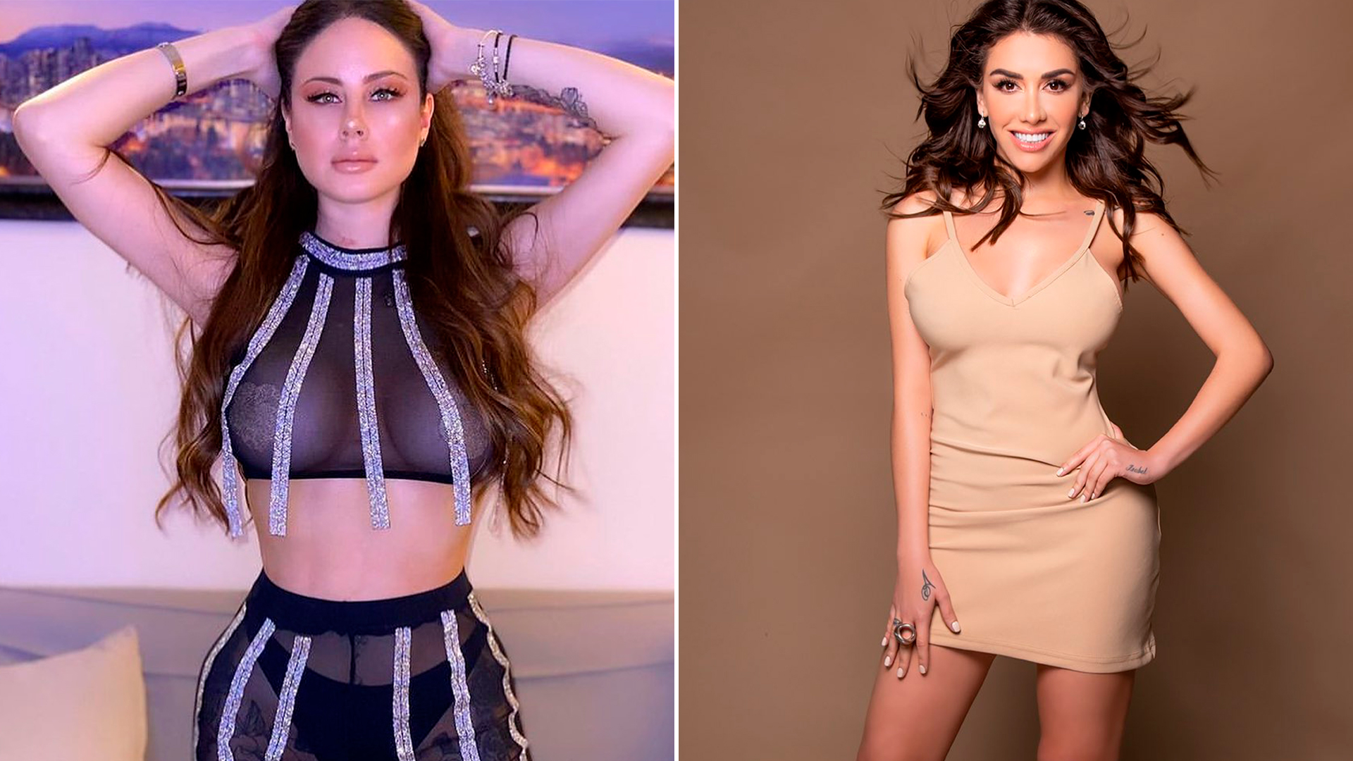 Muchos usuarios de Internet han bromeado sobre cómo a Nacha y a Karime les gusta reforzar su amistad (Foto: @karimepindter / Instagram - @nacha_acashore / Instragram)