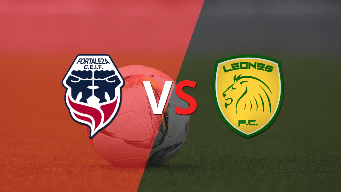 Cero a cero terminó el partido entre Fortaleza FC y Leones FC - Infobae