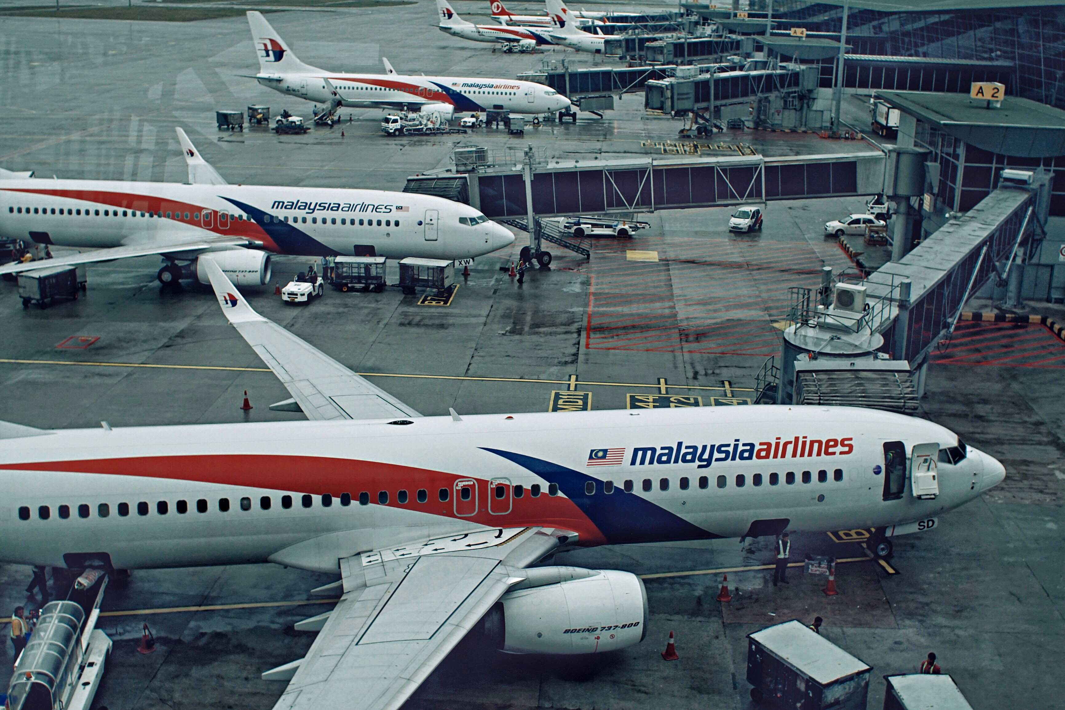 Aviones de Malaysia Airlines, la compañía fue protagonista de dos catástrofes en menos de 5 meses en aquel fatídico 2014. (Photo by Rahman Roslan/Getty Images)