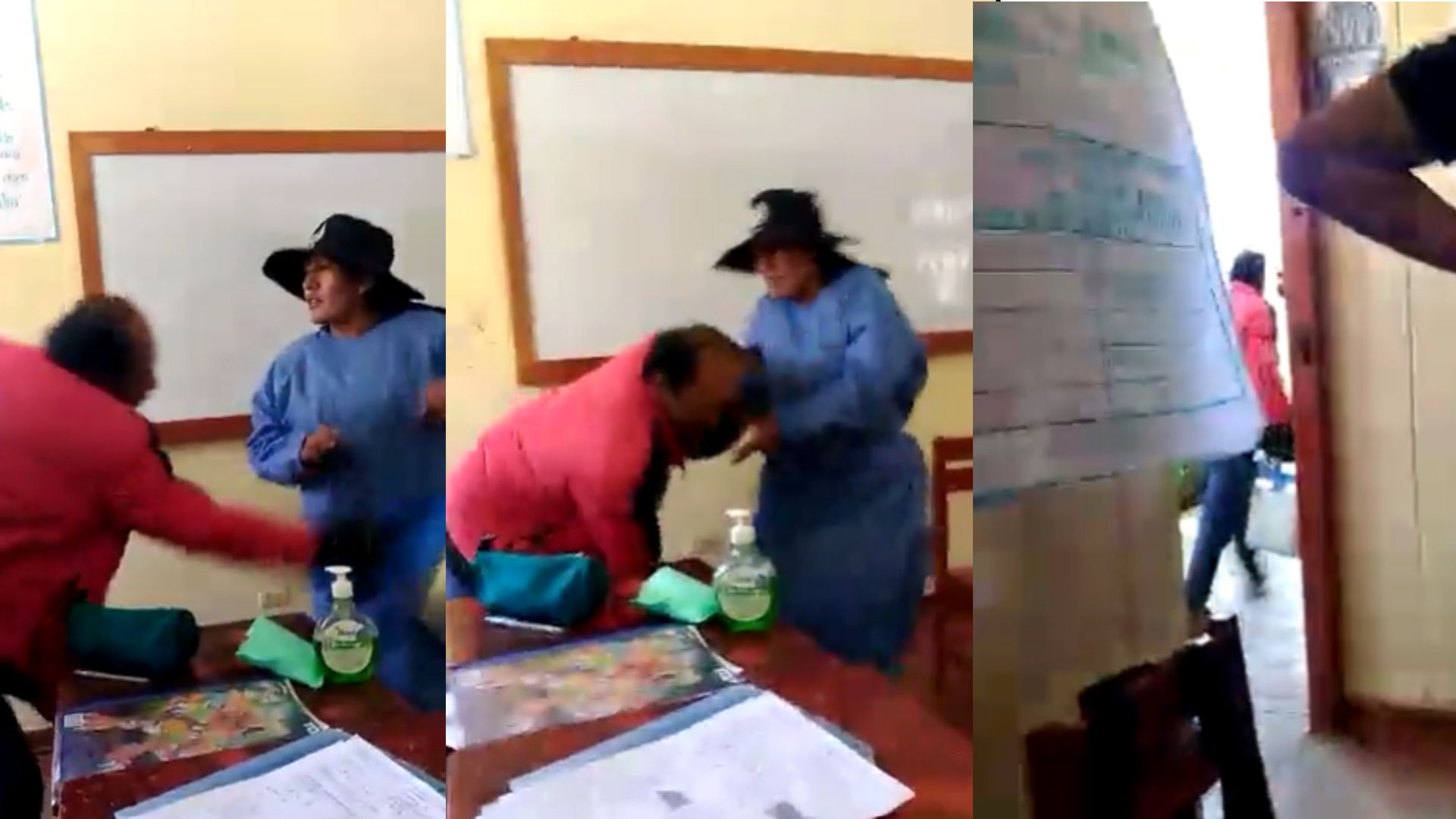 Hombre enfurece y agrede a enfermera por vacunar contra la influenza a escolares en Cusco