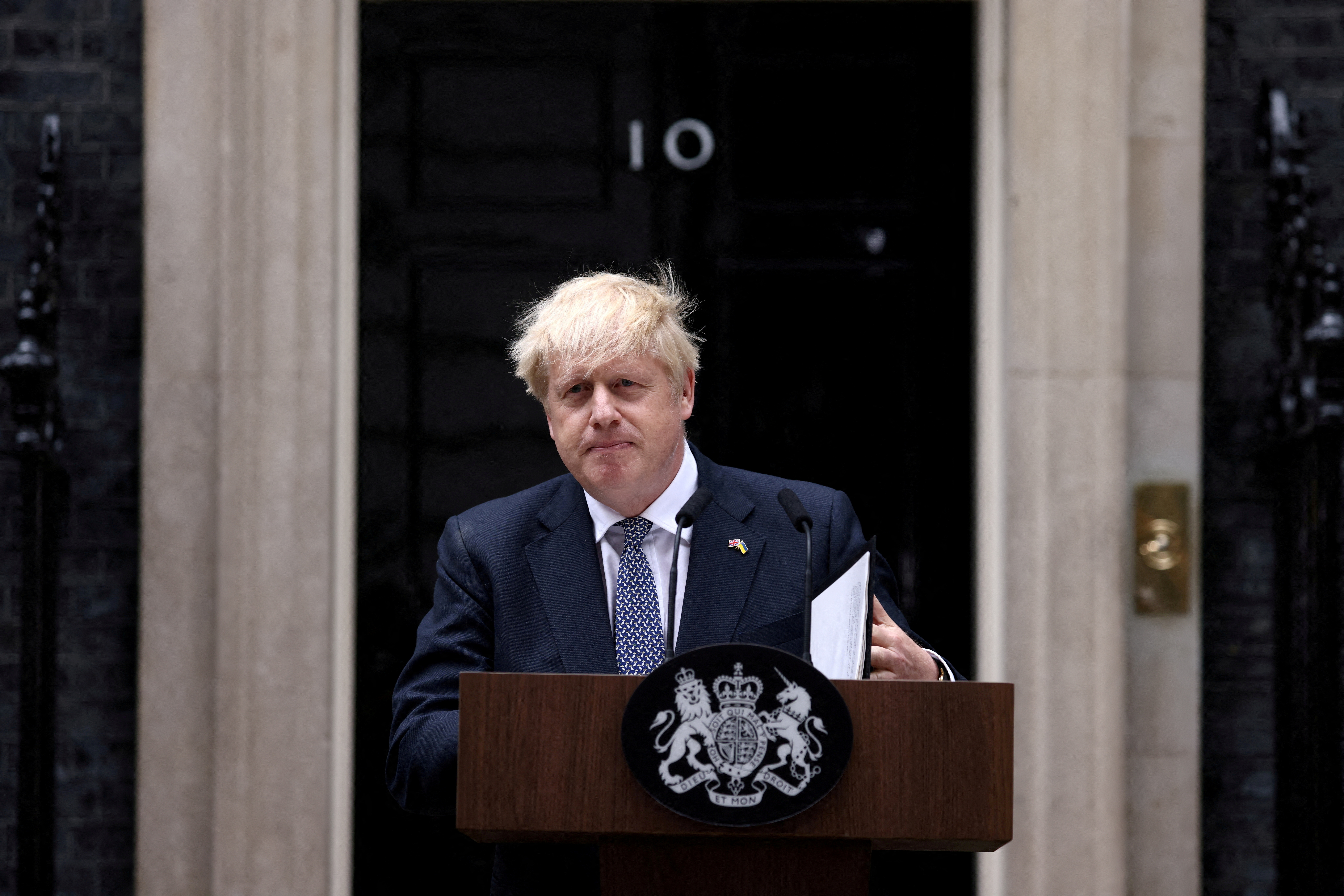 El ex primer minitro de Reino Unido, Boris Johnson