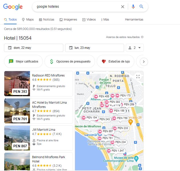 Google incorpora cuatro nuevas herramientas para planificar los viajes. (Foto: Captura)