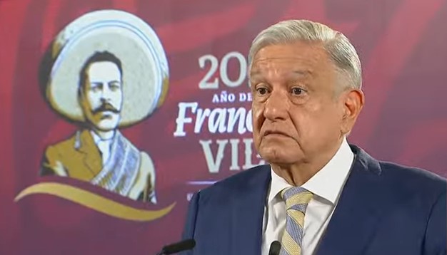 El Presidente Andrés Manuel López Obrador durante su conferencia matutina de este lunes 12 de junio. Foto: Captura de Pantalla