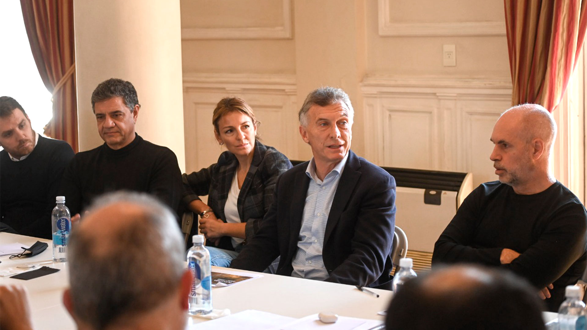 Mauricio Macri and Horacio Rodríguez Larreta, key protagonists of a week where the opposition was dominated by differences.