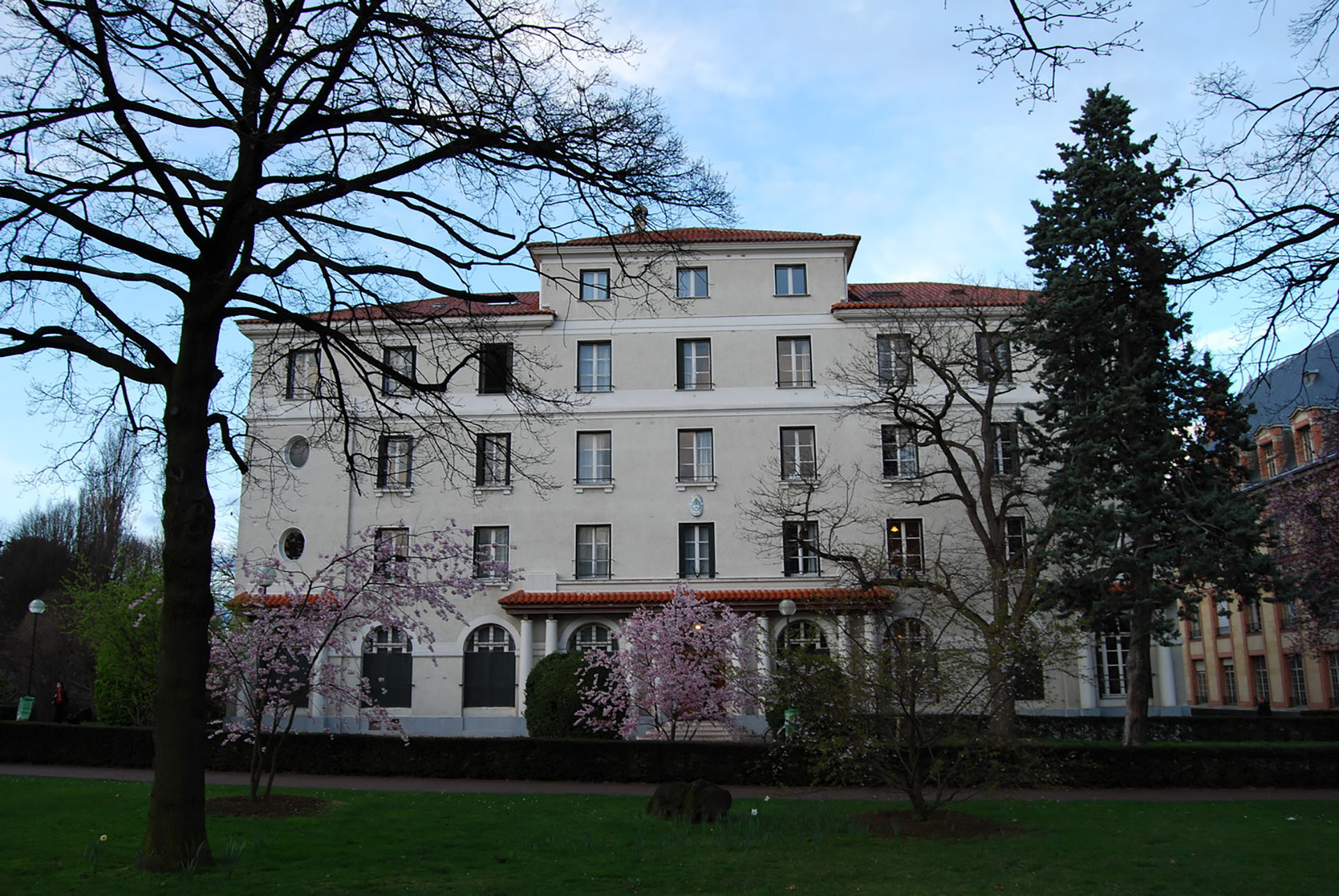 La Casa Argentina en París, en la Ciudad Universitaria