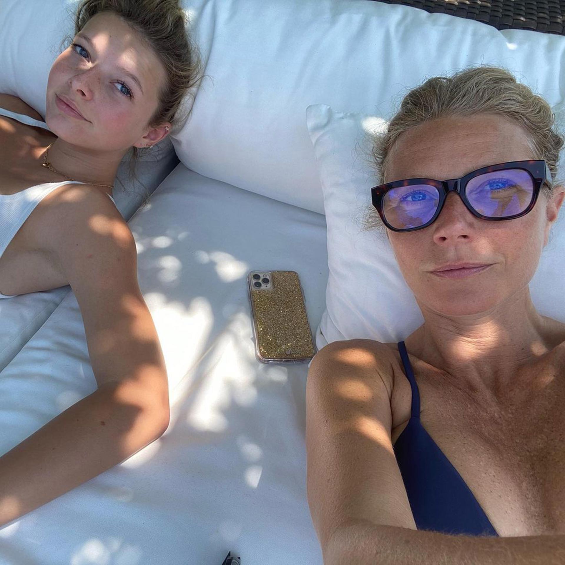 Gwyneth Paltrow con su hija Apple