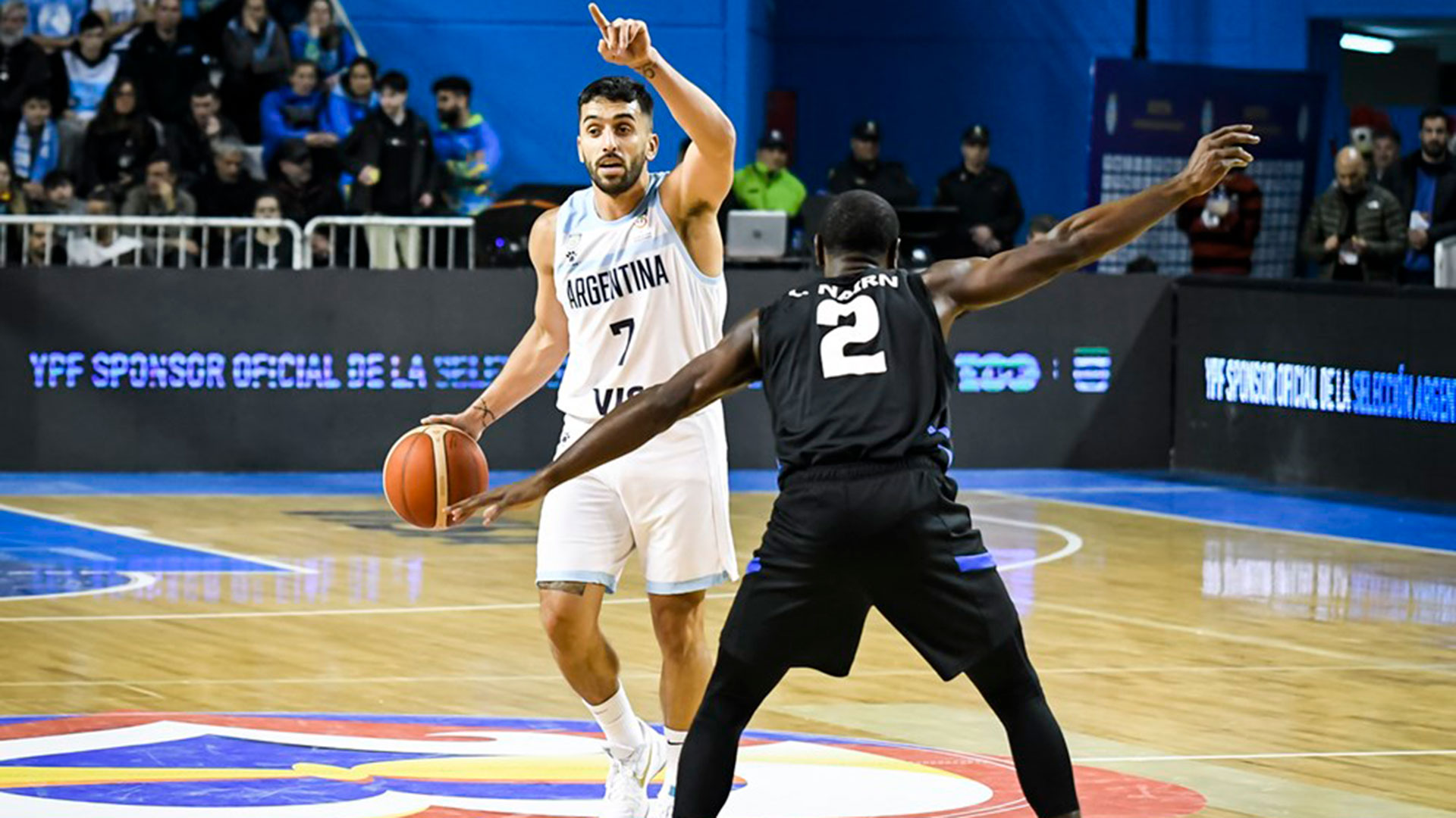Campazzo volvió a ser figura con la selección argentina (FIBA)