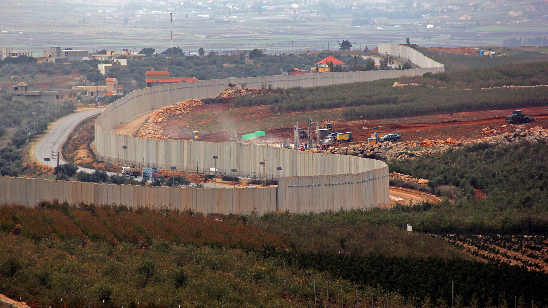 La frontera entre Israel y Líbano (AFP)