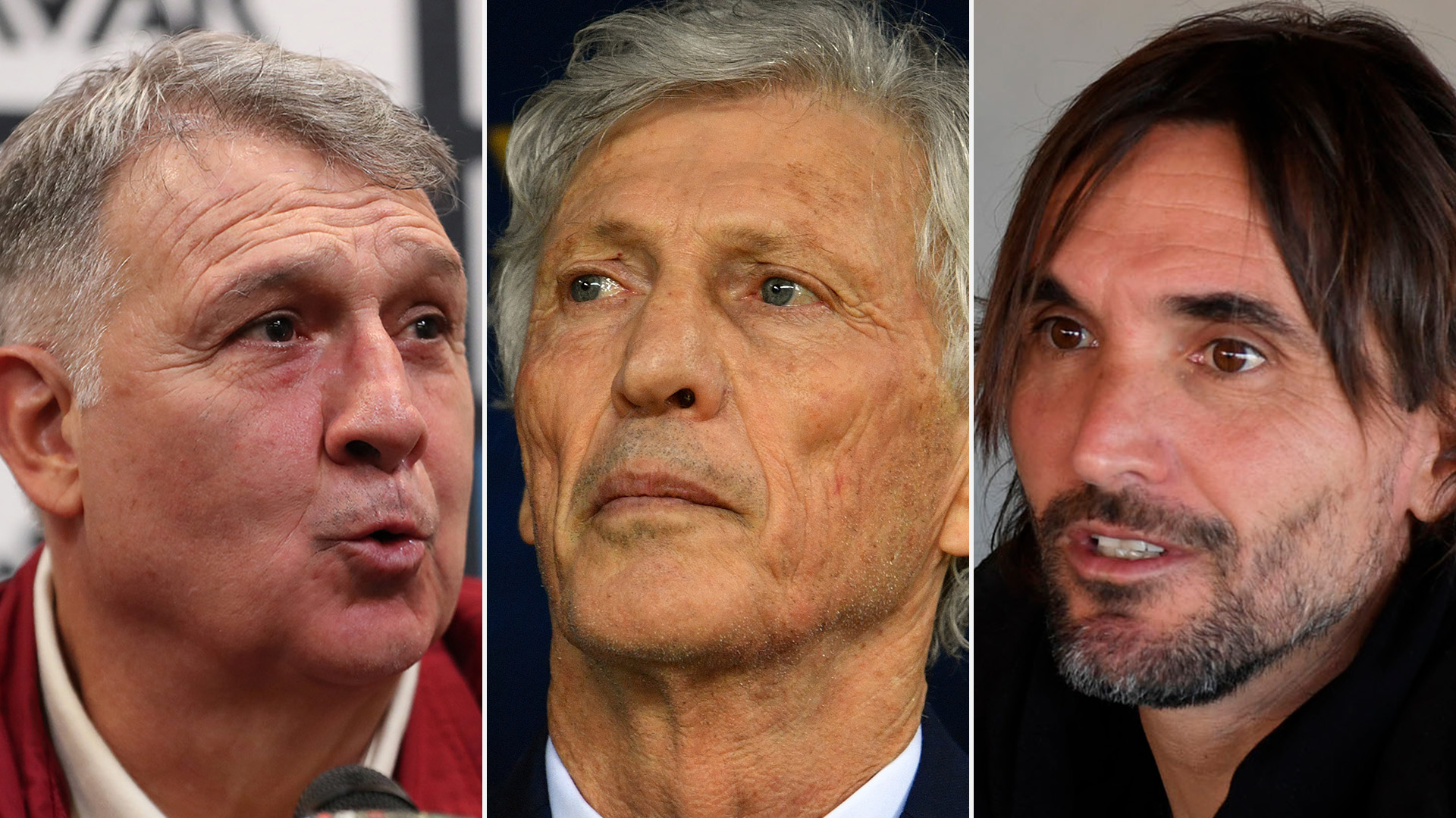 Martino, Pekerman y Diego Martínez, tres posibles candidatos a dirigir a Boca Juniors