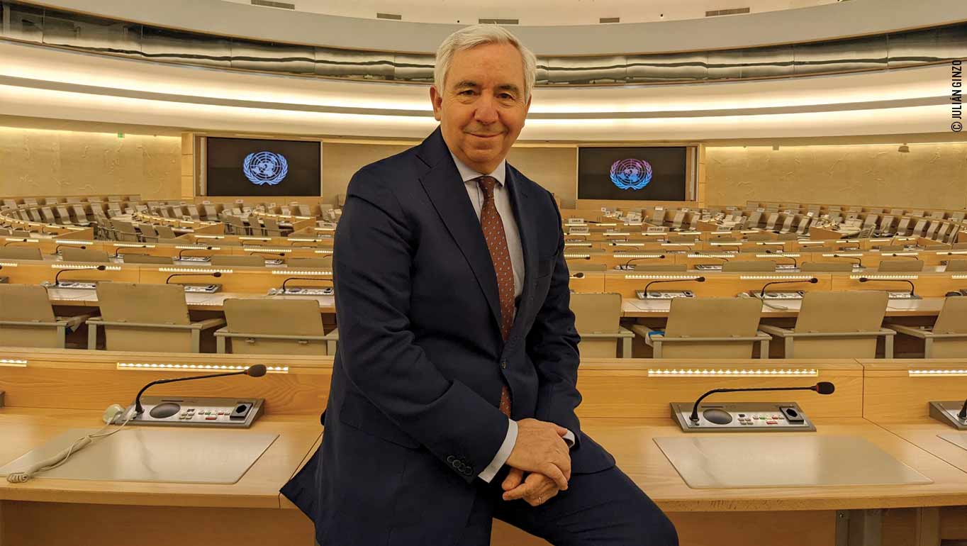Federico Villegas, Presidente del Consejo de Derechos Humanos de Naciones Unidas (UN Today)