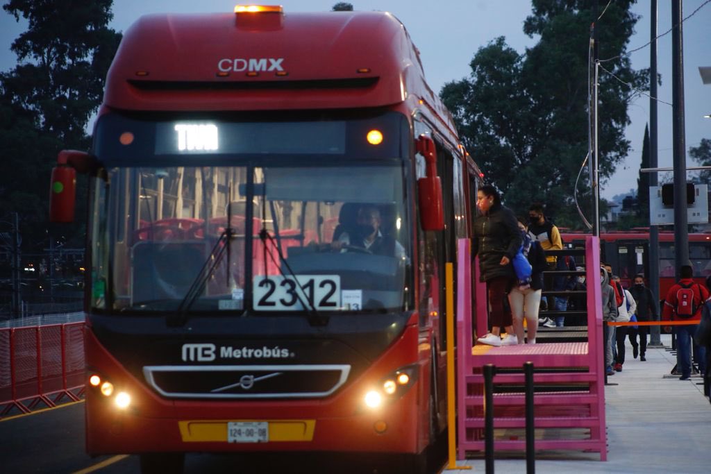 The route will have modifications in its service due to works in the area and the service will be resumed when the work is finished.  (Photo: Mexico City)