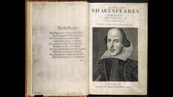 First Folio de William Shakespeare (Biblioteca Británica)
