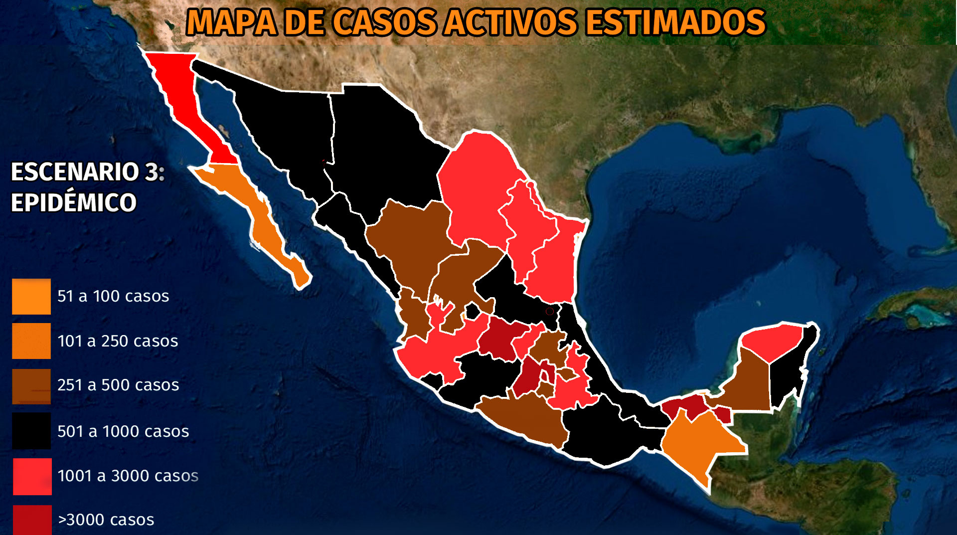 Mapa del coronavirus en México al 12 de octubre: epidemia continúa disminuyendo, pero suman más de 282,000 muertes