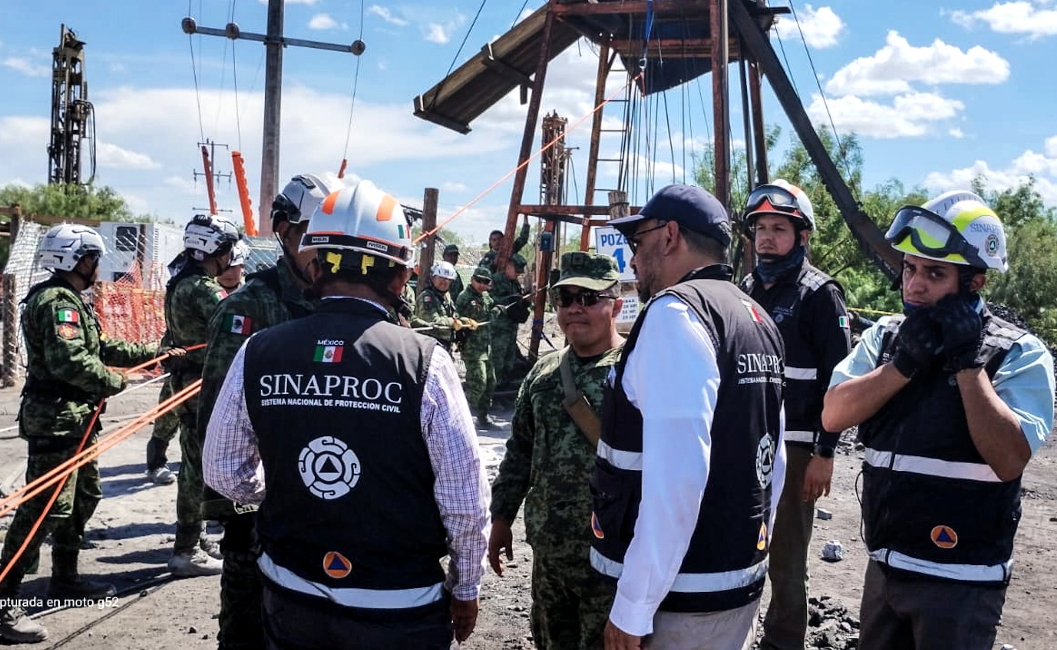 Dron submarino ingresó a mina en Sabinas, Coahuila; autoridades descartaron condiciones para el rescate