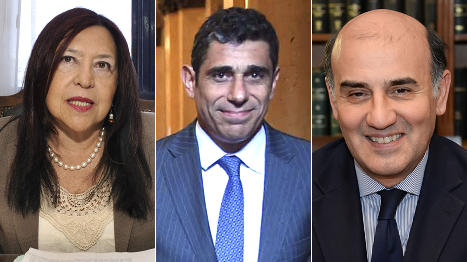 Figueroa, Petrone y Barroetaveña, los jueces de Casación que tienen que resolver dos causas de Cristina Kichner