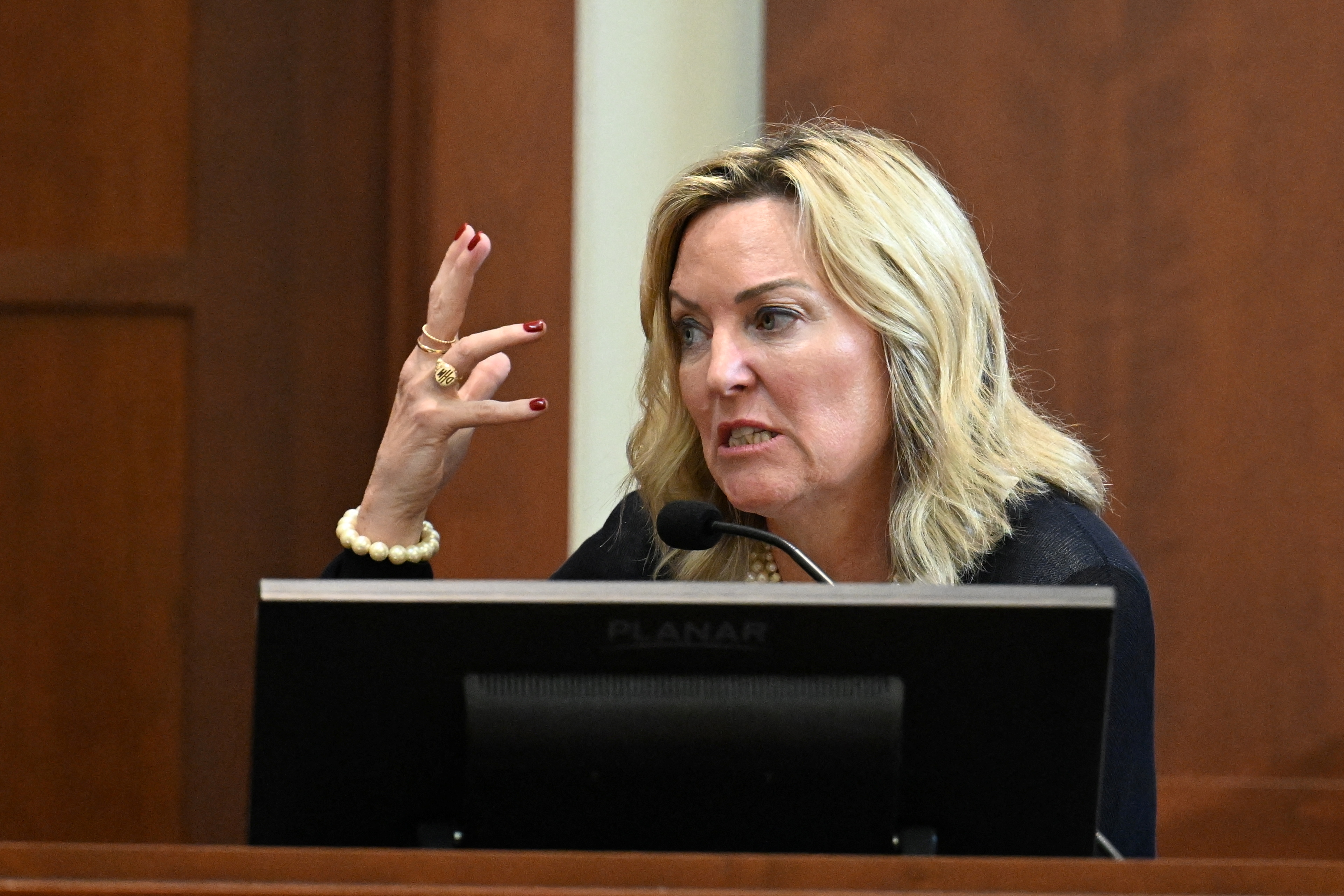 Dawn Hughes, clinical and forensic psychologist (Jim Watson/REUTERS)