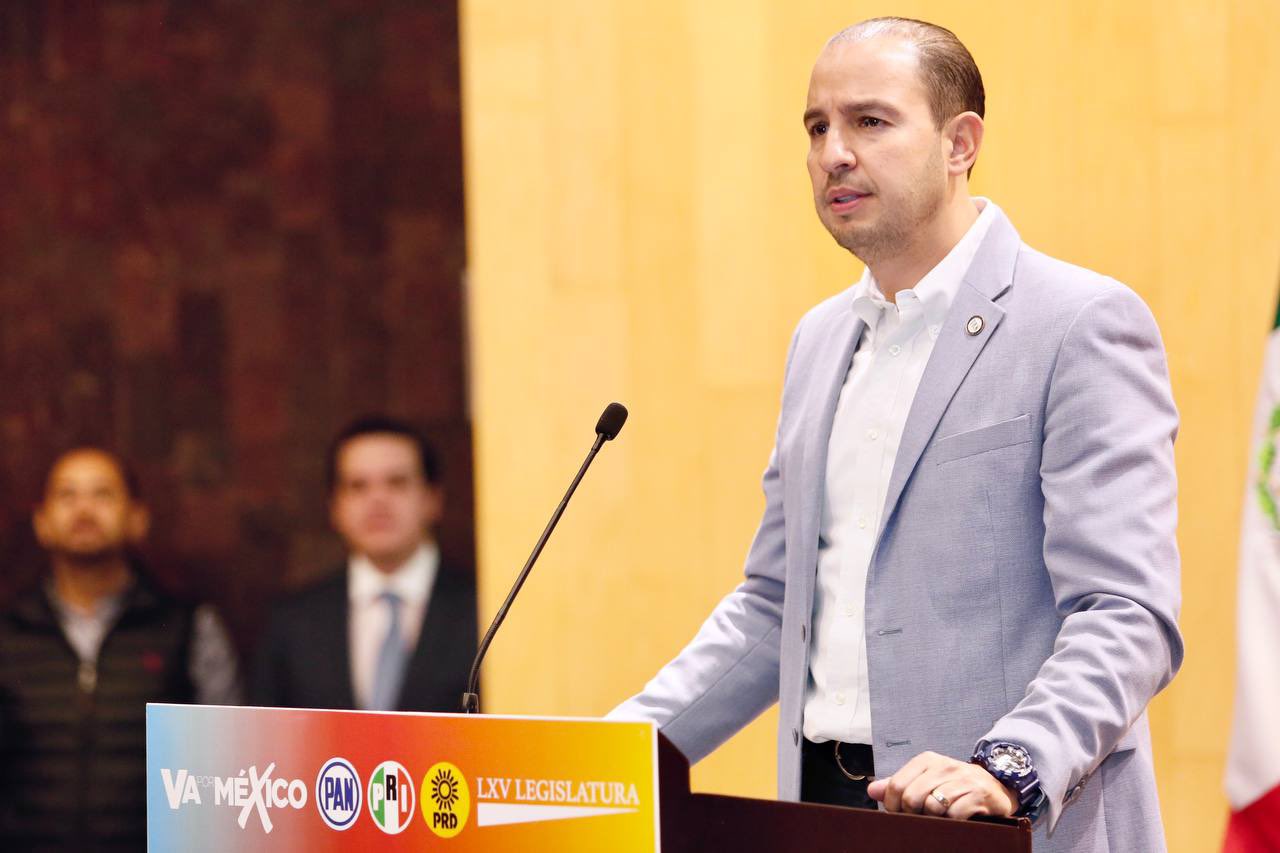 Marko Cortés denounced that the electoral reform promoted by the current administration seeks to return to the 