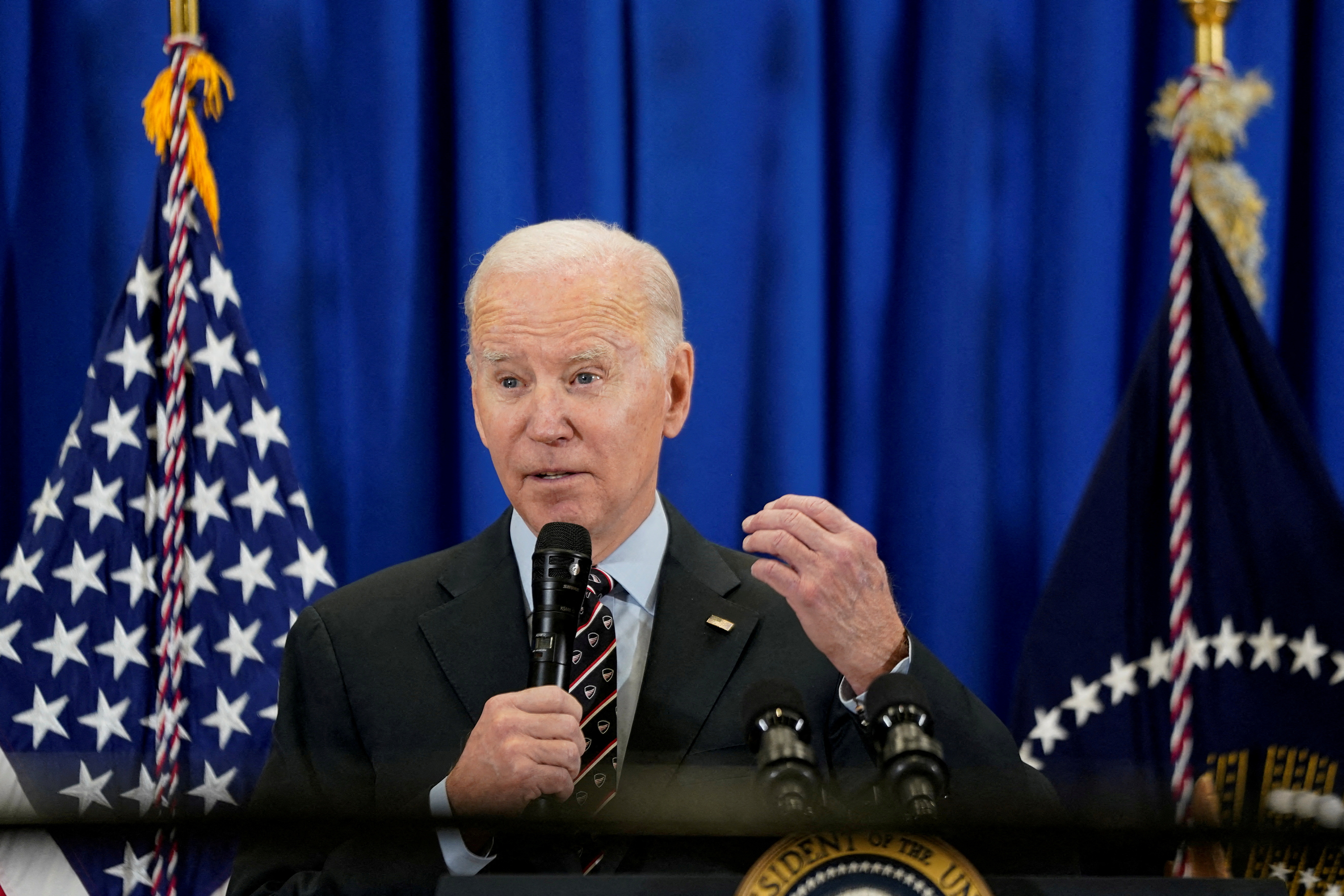 Joe Biden aprobó la declaración de emergencia para el estado de Nueva York (REUTERS)