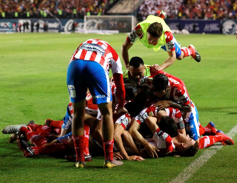 El Atlético de San Luis buscará la cima de la tabla con una victoria ante el América (REUTERS/Henry Romero)