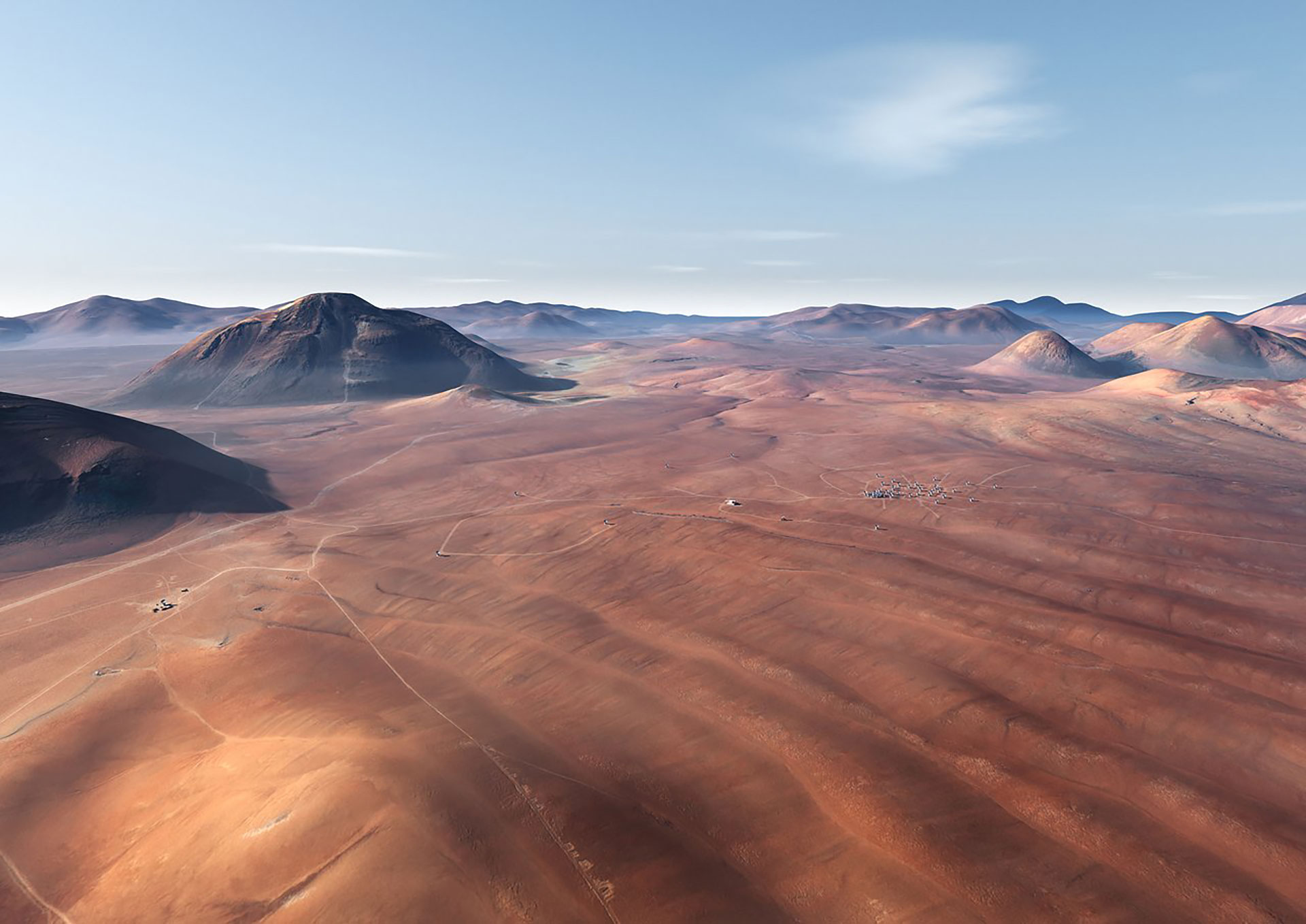 El Desierto de Atacama, en Chile