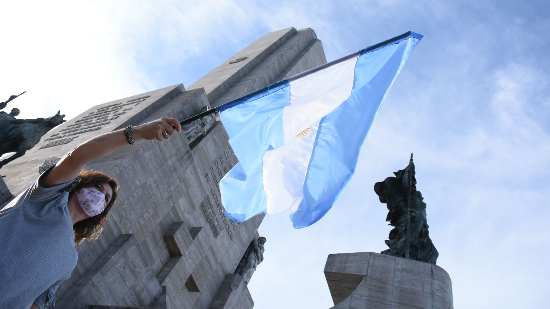 La Justicia fue un tema central de la marcha, pero también el endurecimiento al cepo cambiario