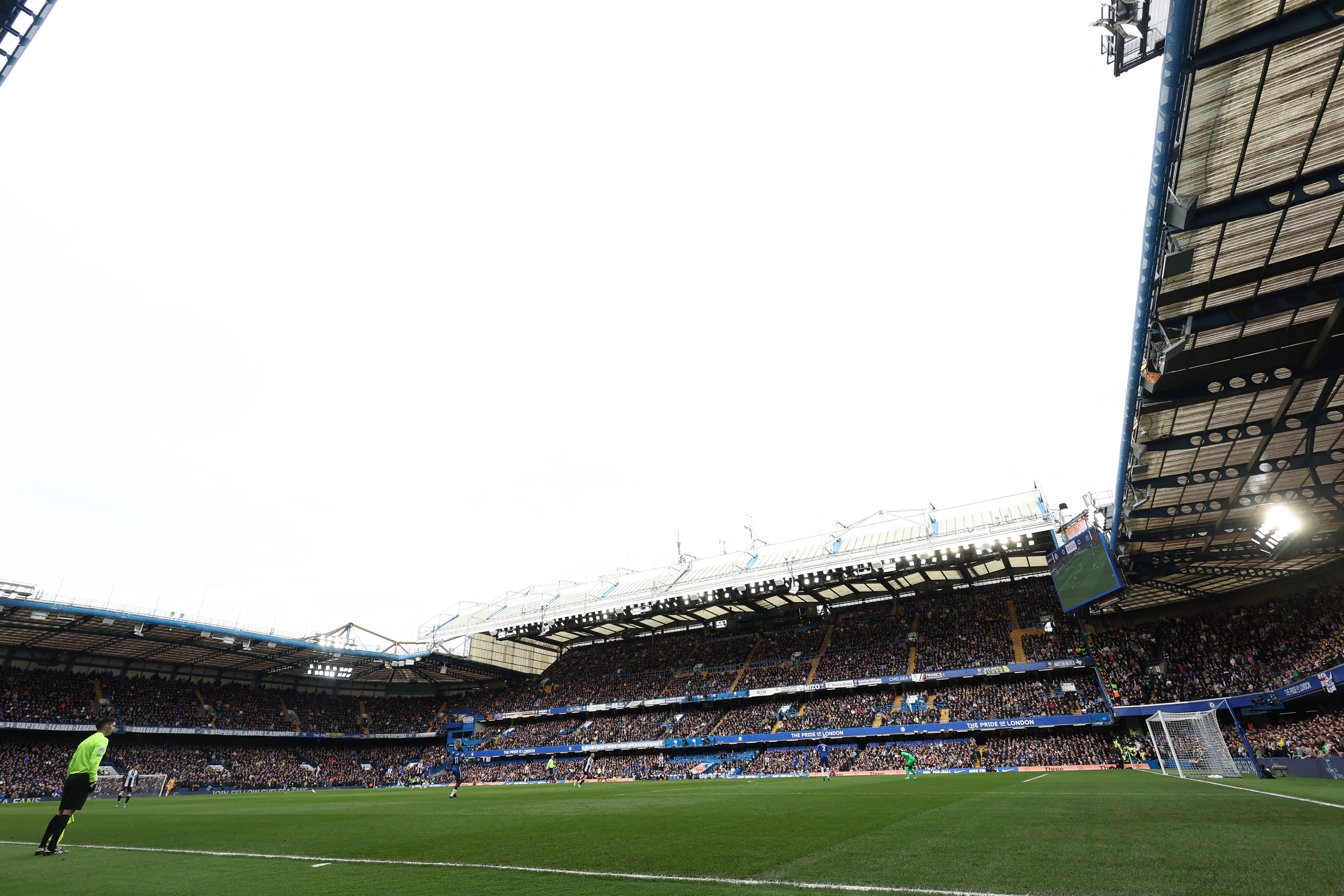 Una postal de Stamford Bridge, el estadio del Chelsea (Reuters)