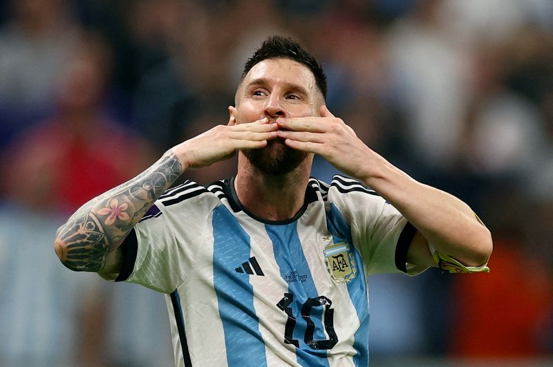 Messi cumplió su sueño de ser campeón del mundo (REUTERS/Kai Pfaffenbach)