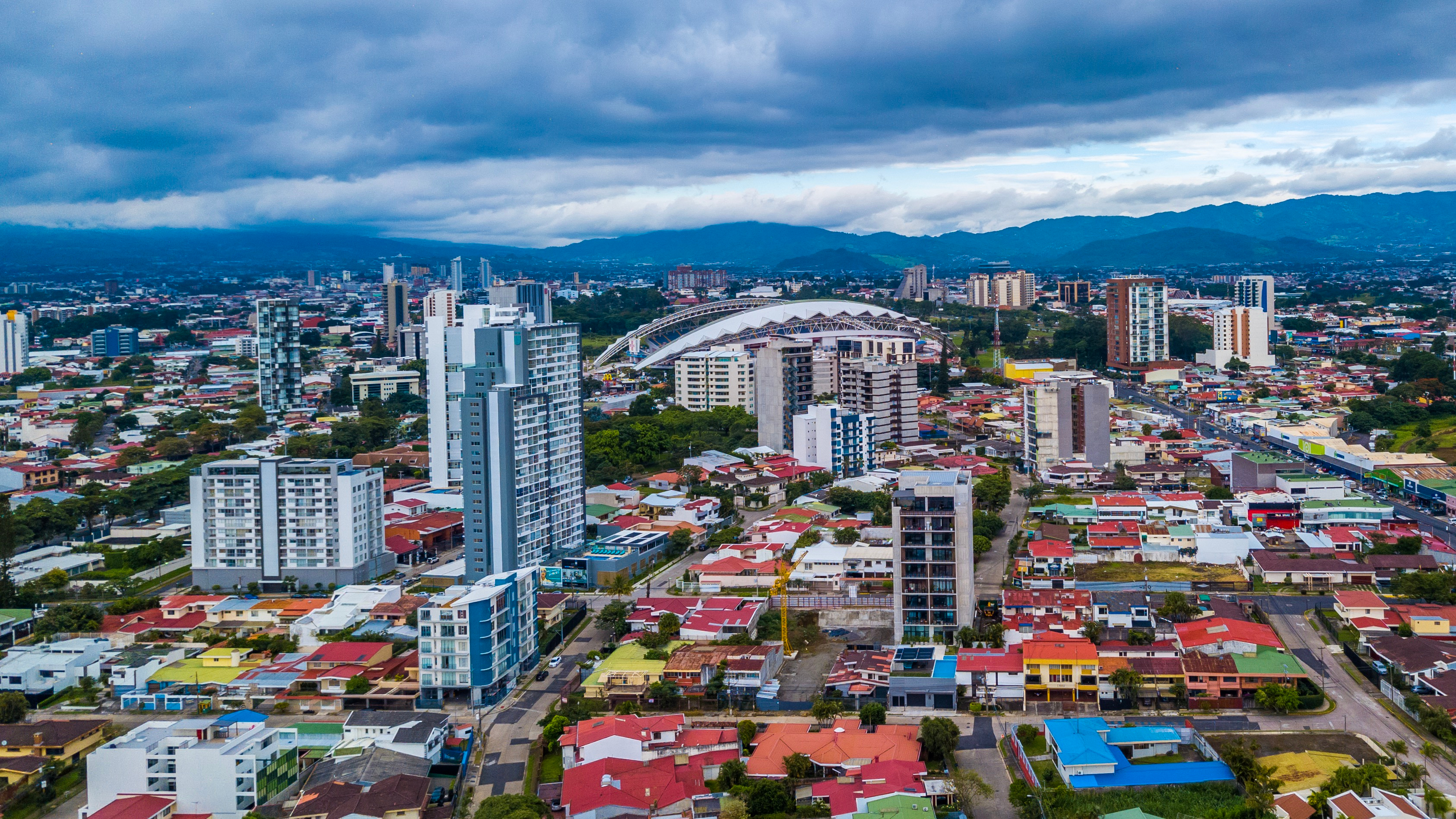 Vista aérea de San José, Costa Rica (Shutterstock)