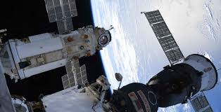 Los módulos rusos dan hoy el impulso necesario a la Estación Espacial Internacional para que no salga de su órbita y caiga a la Tierra (Roscosmos)