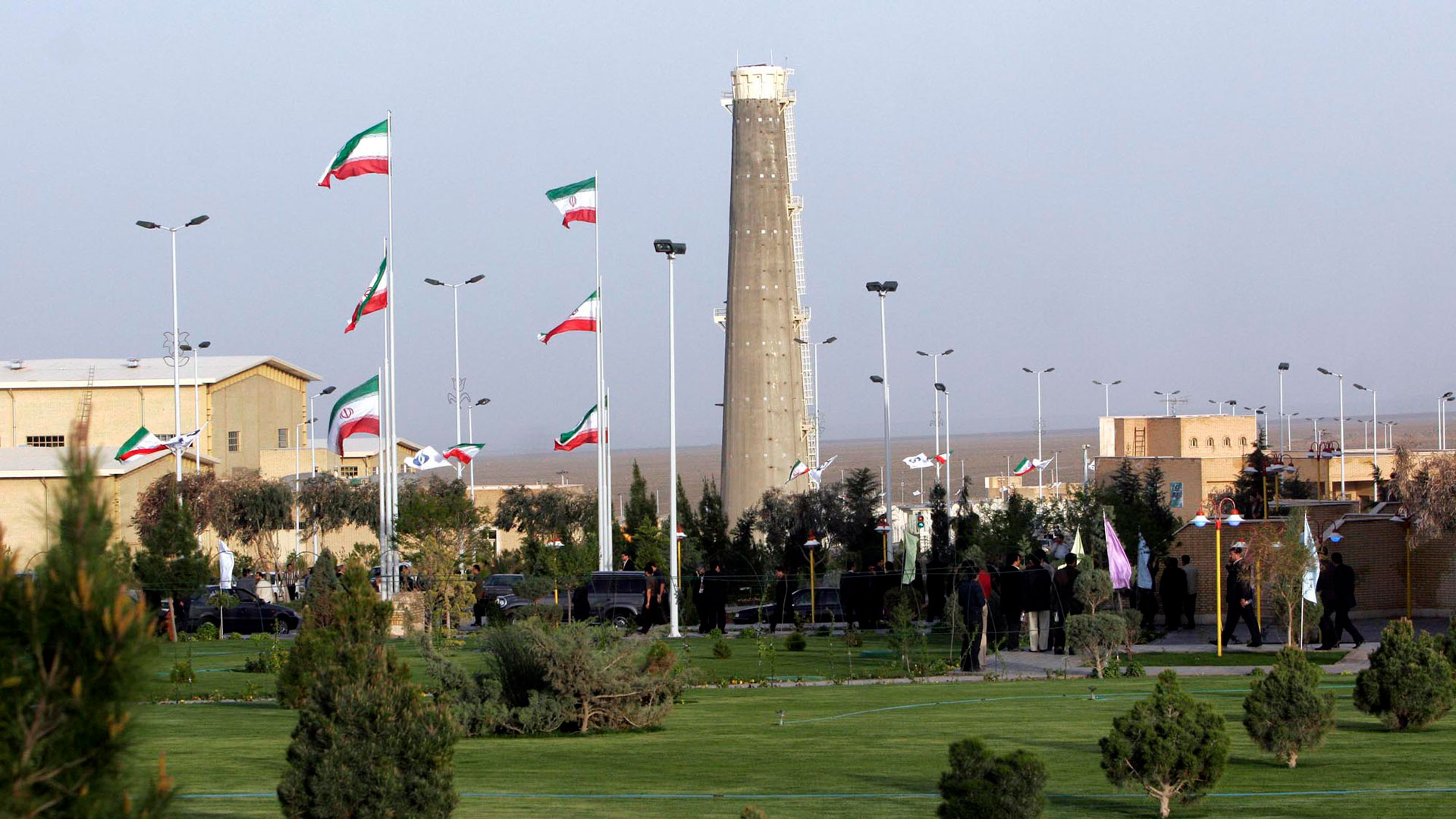 La planta de enriquecimiento de uranio de Natanz, en Isfahan (AP)