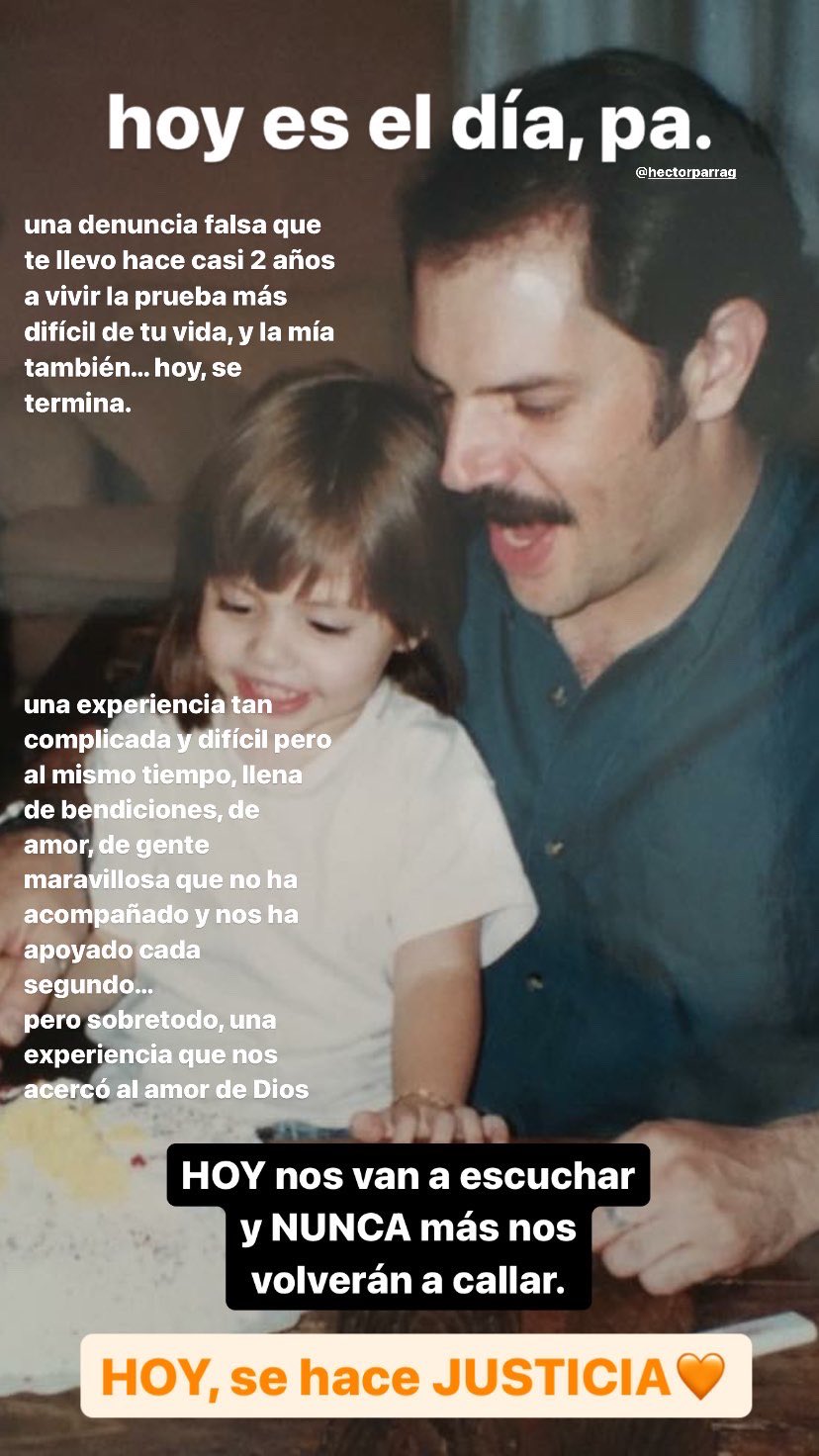 Daniela constantemente le dedicaba publicaciones a su padre y pedía oraciones. (Twitter/@dannielapr)