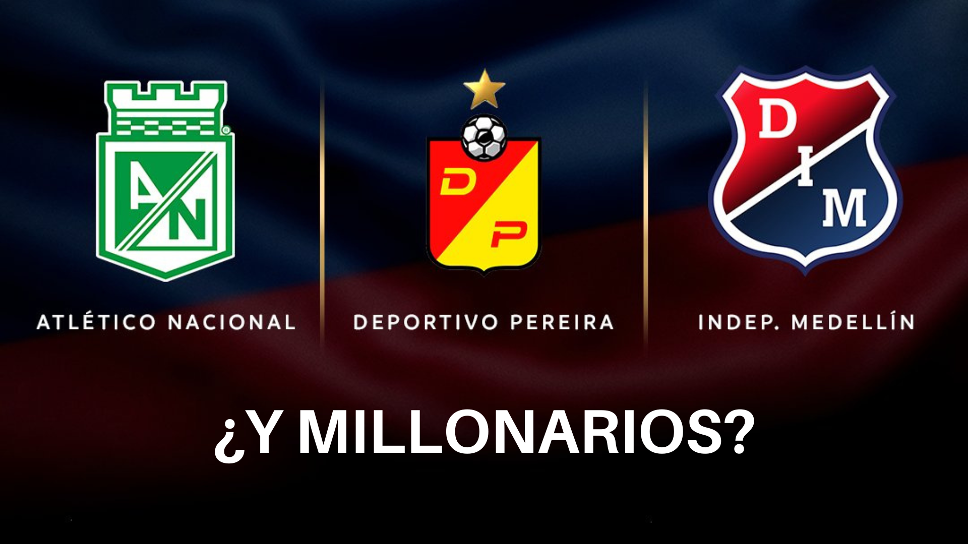 La CONMEBOL realizó una encuesta sobre qué equipo colombiano será el que llegue más lejos en la Copa Libertadores 2023. @Libertadores/Twitter.